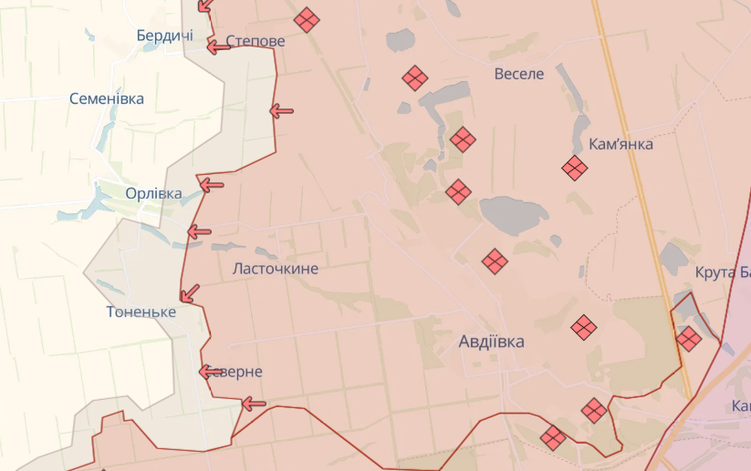 ВСУ стабилизировали линию обороны в районе Тоненького, Орловки и Бердичей