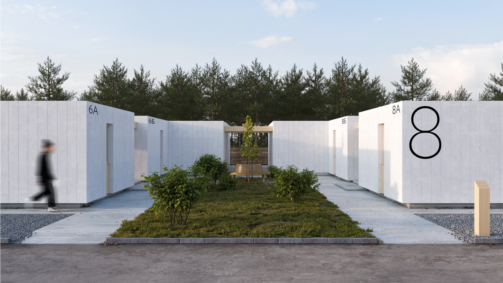 Под Киевом построят модульный городок с 2-этажными домами: как они будут выглядеть