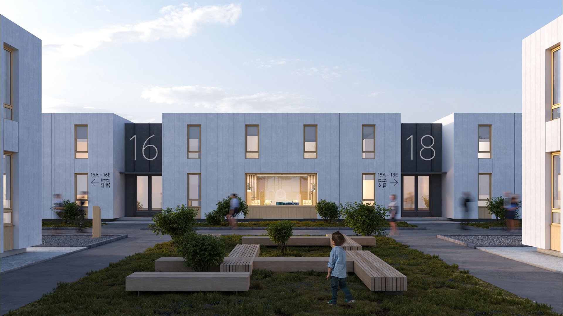 Под Киевом построят модульный городок с 2-этажными домами: как они будут выглядеть