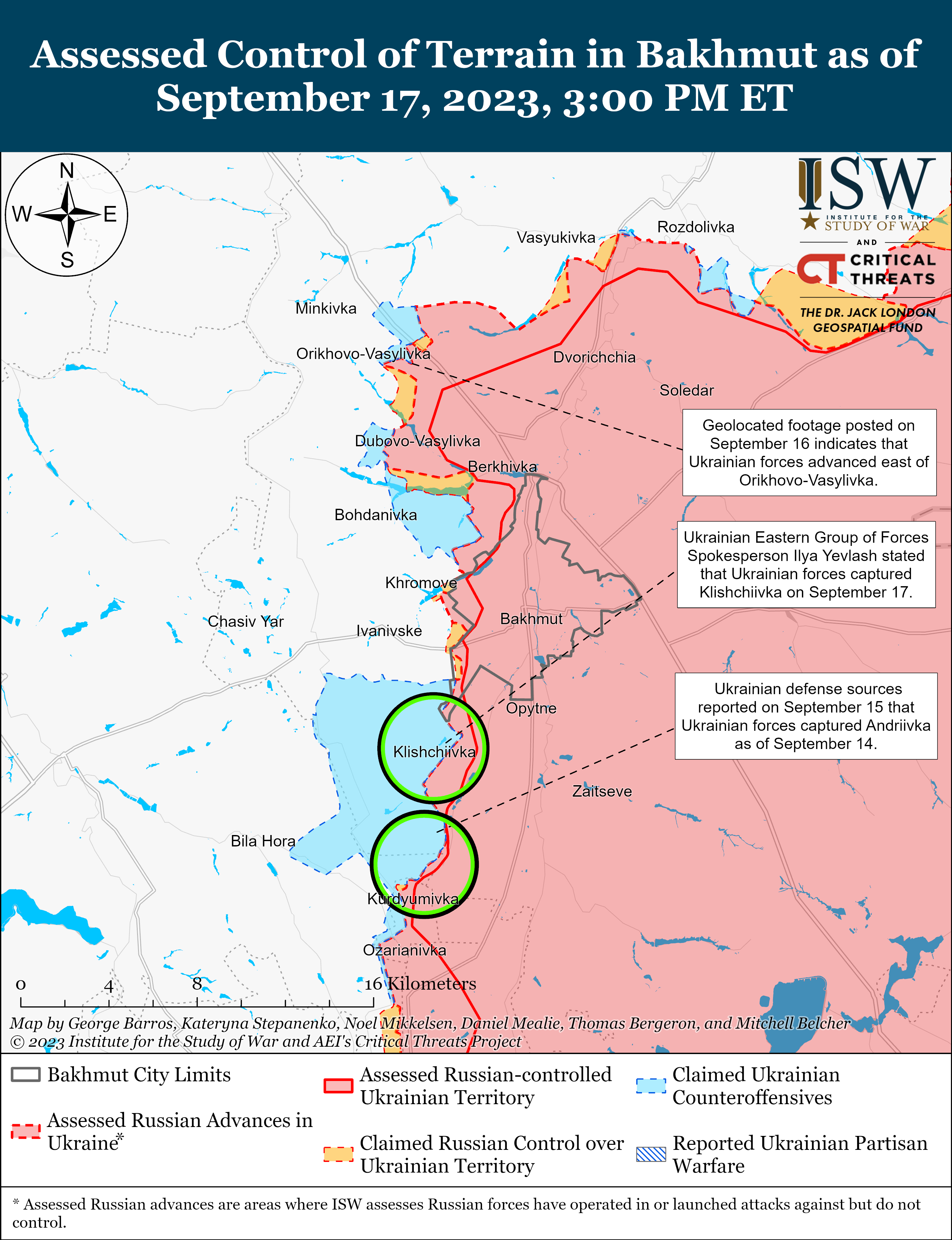 ЗСУ просунулися на кількох напрямках в Донецькій області: карти боїв ISW