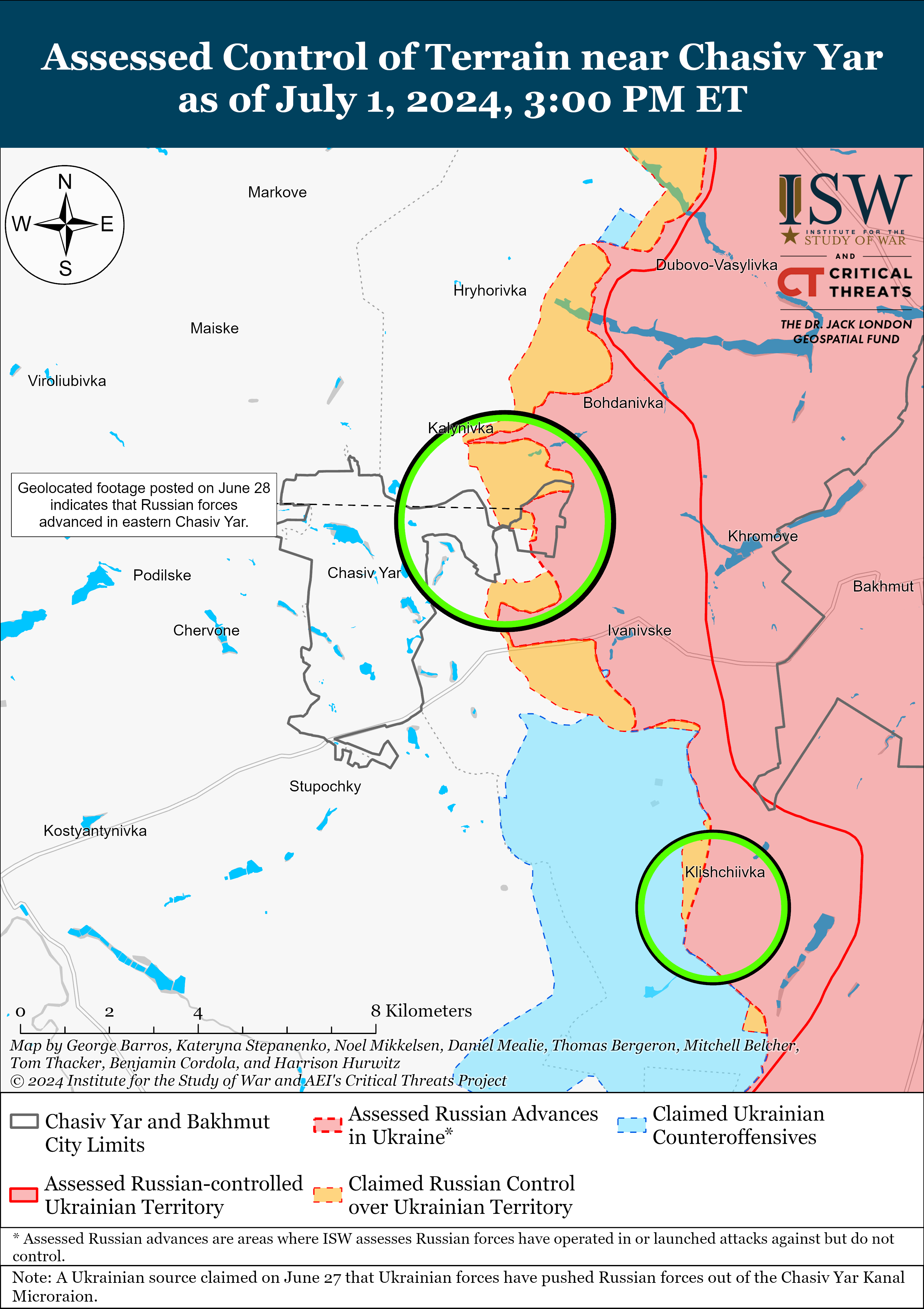 Бій у Сумській області. Наразі незрозуміло, чи буде новий наступ росіян: карти ISW