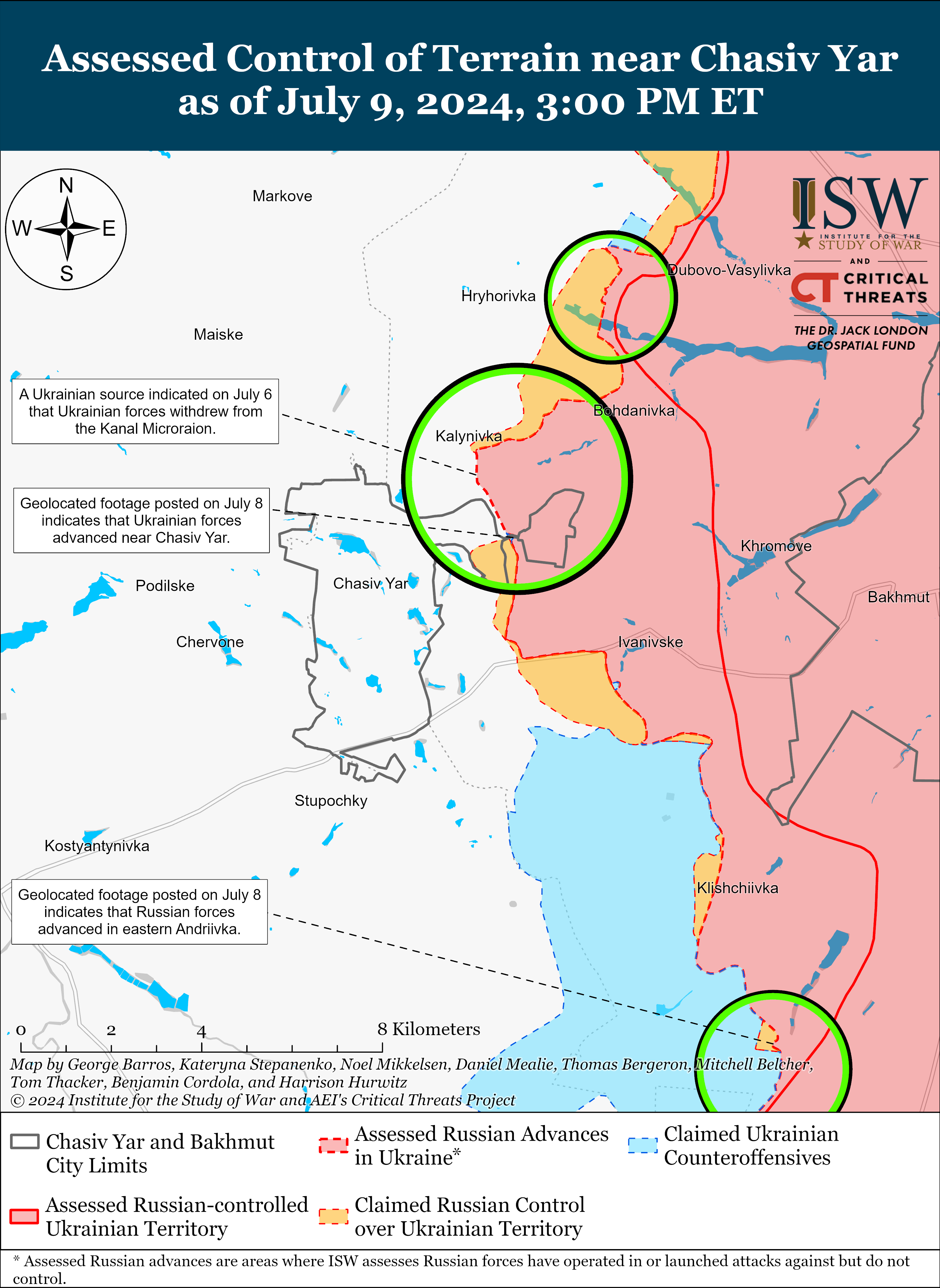 Українські війська відновили позиції в Глибокому на півночі Харківської області: карти ISW