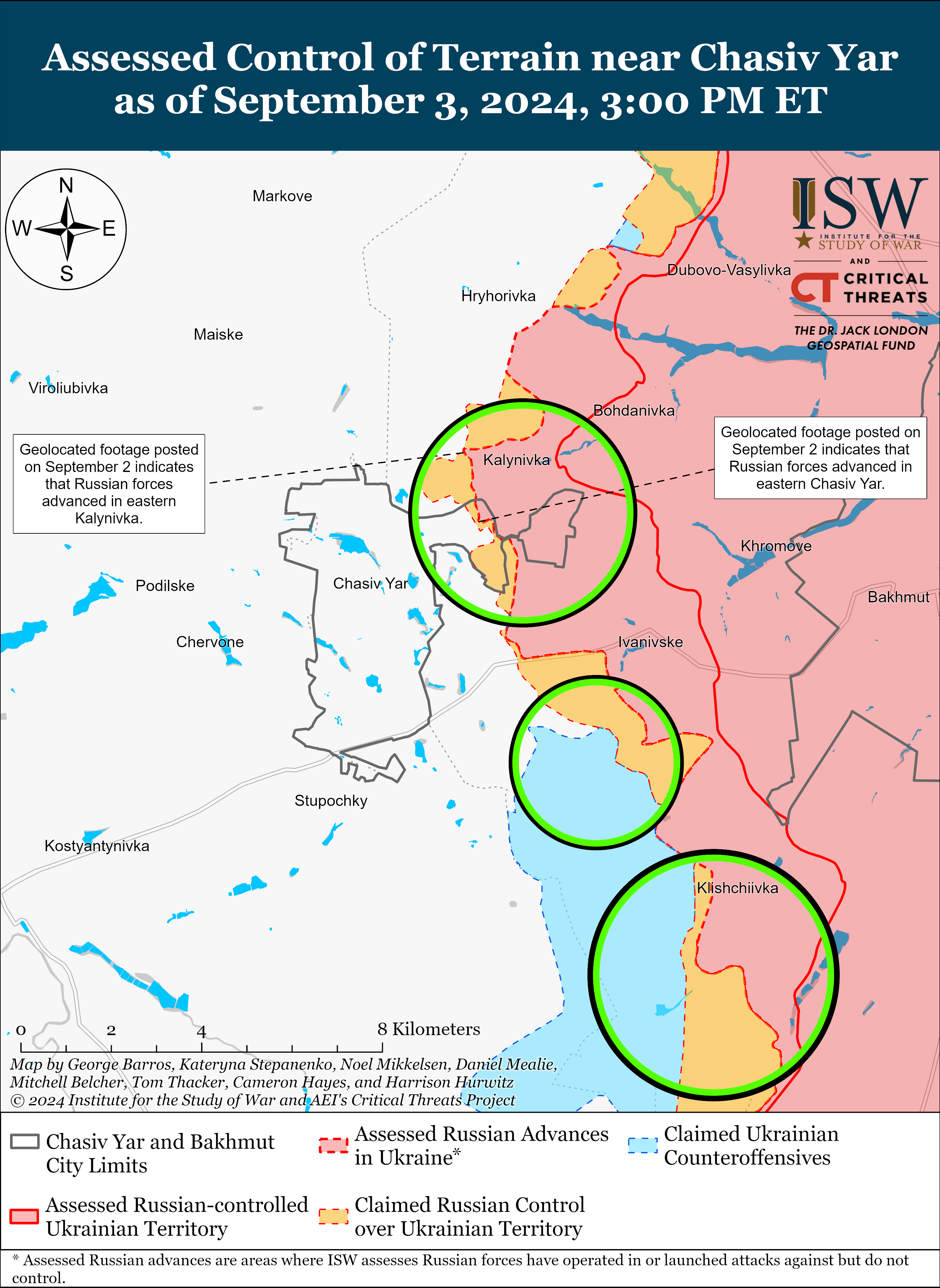 Россияне захватили село под Покровском и находятся в 8 км от города: карты ISW