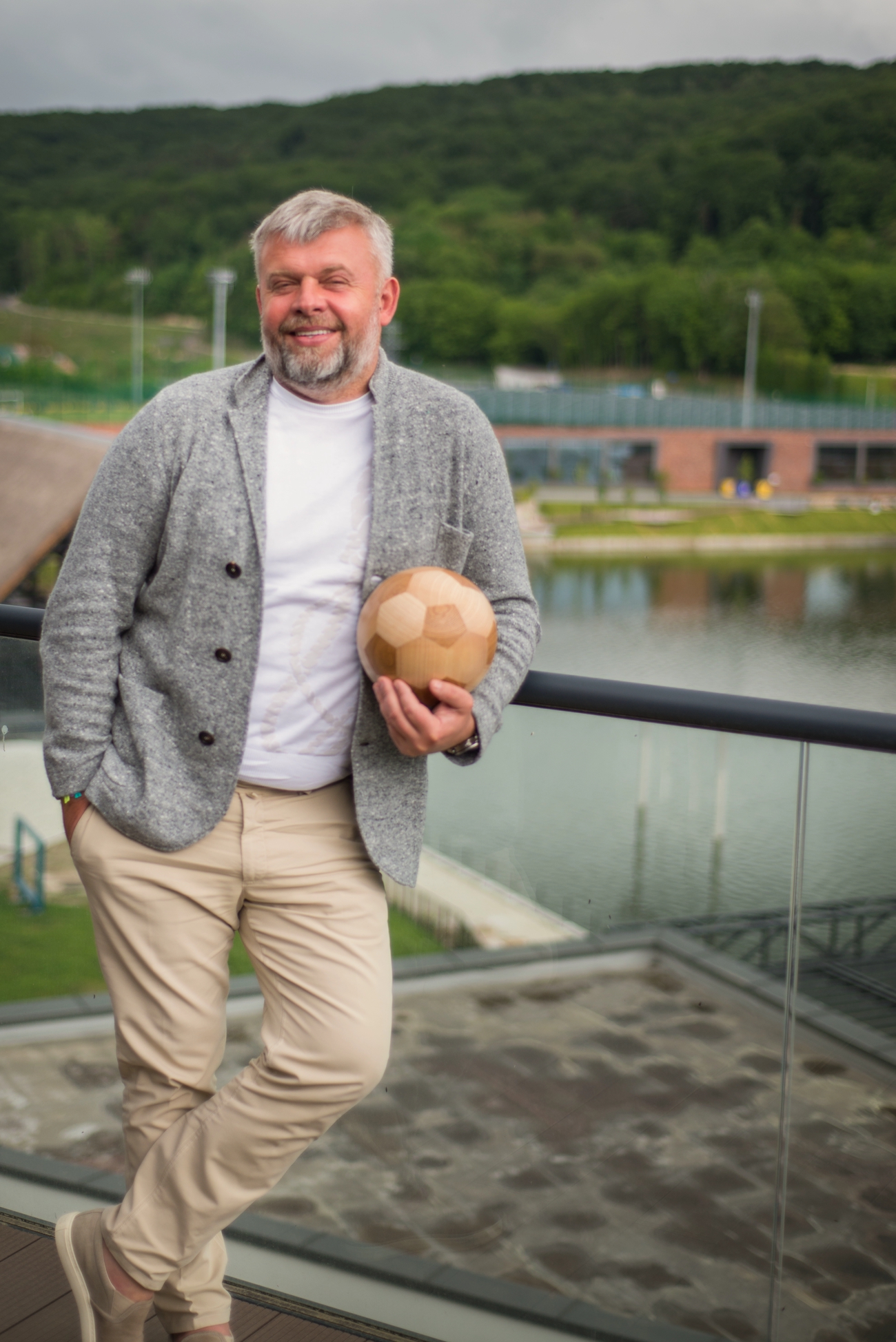 Григорий Козловский на базе ФК Рух в Винниках