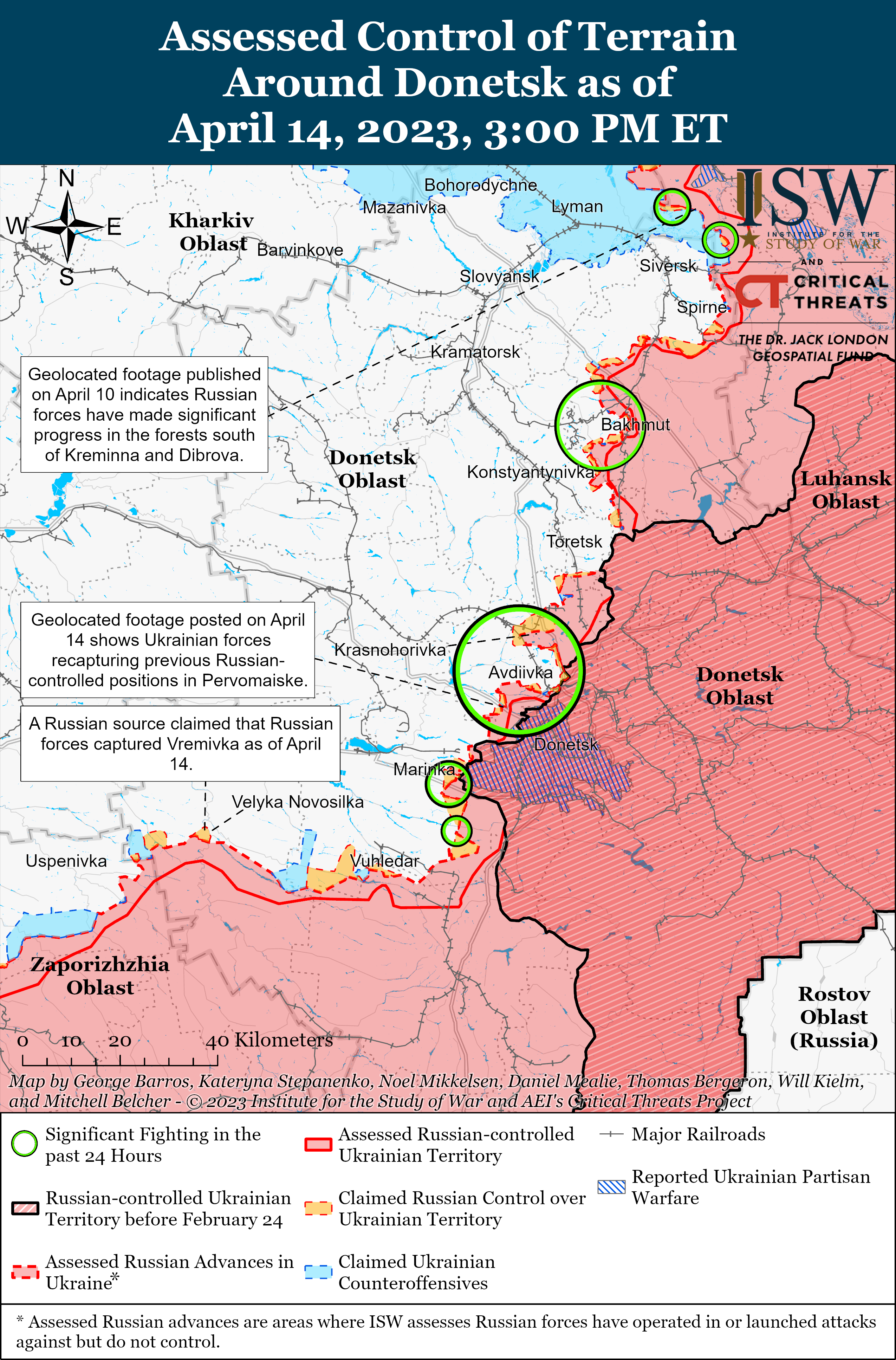 ВСУ бьют по тылам врага, готовясь к контрнаступлению: карты боев ISW