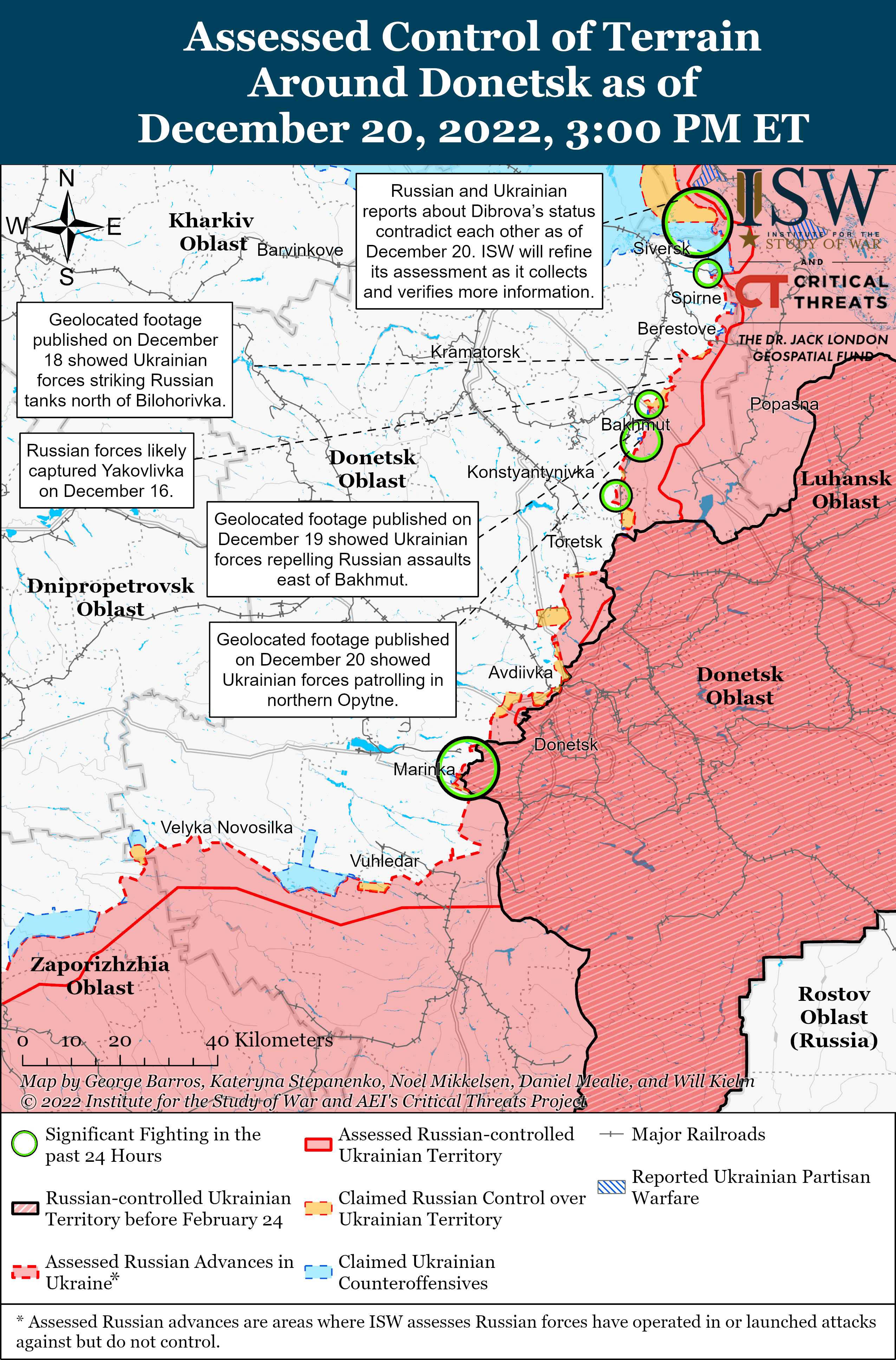 ВСУ постоянно пытаются прорвать оборону россиян под Кременной: карты боев