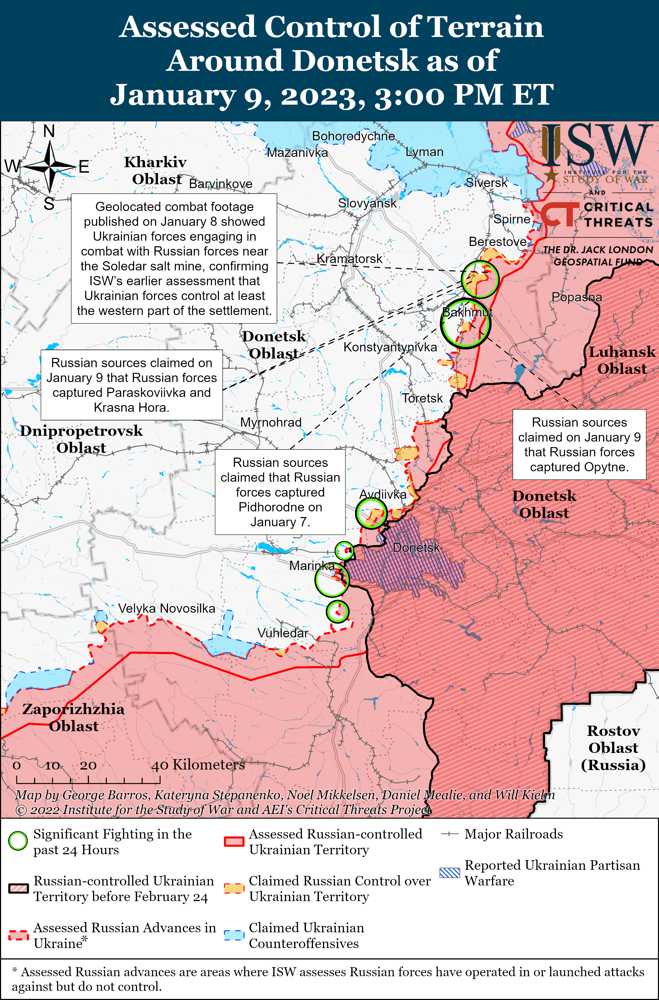 ВСУ продвинулись под Кременной, а ЧВК 