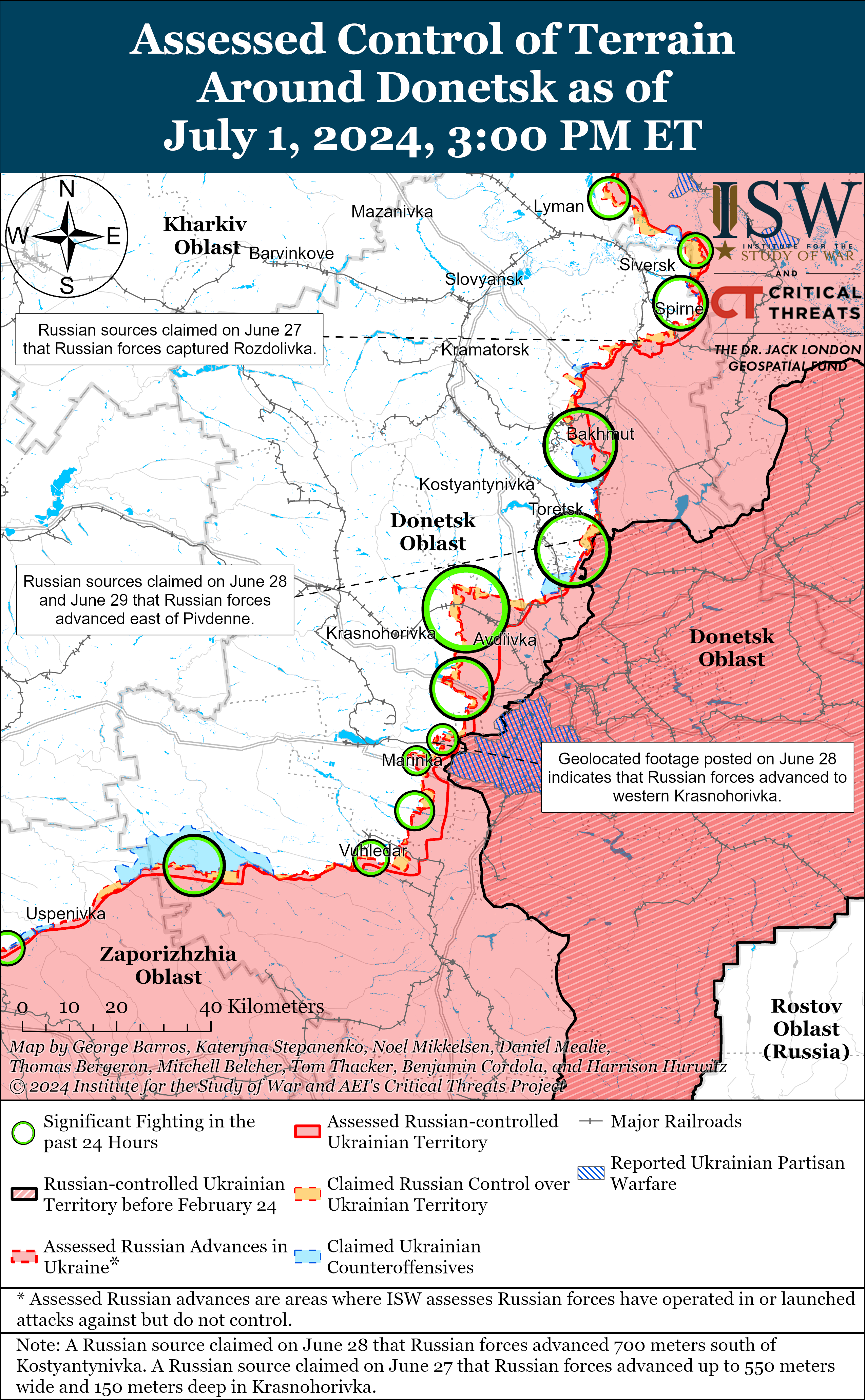 Бій у Сумській області. Наразі незрозуміло, чи буде новий наступ росіян: карти ISW