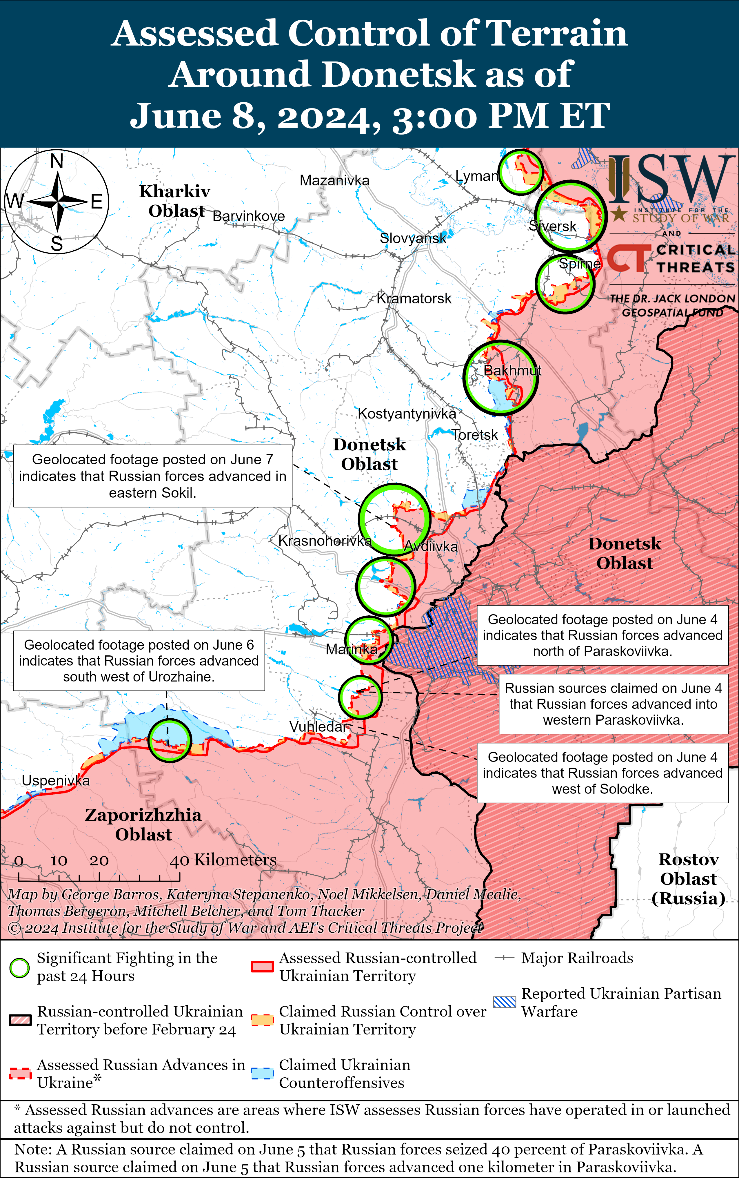 Росіяни, ймовірно, захопили село Глибоке на Харківському напрямку: карти ISW