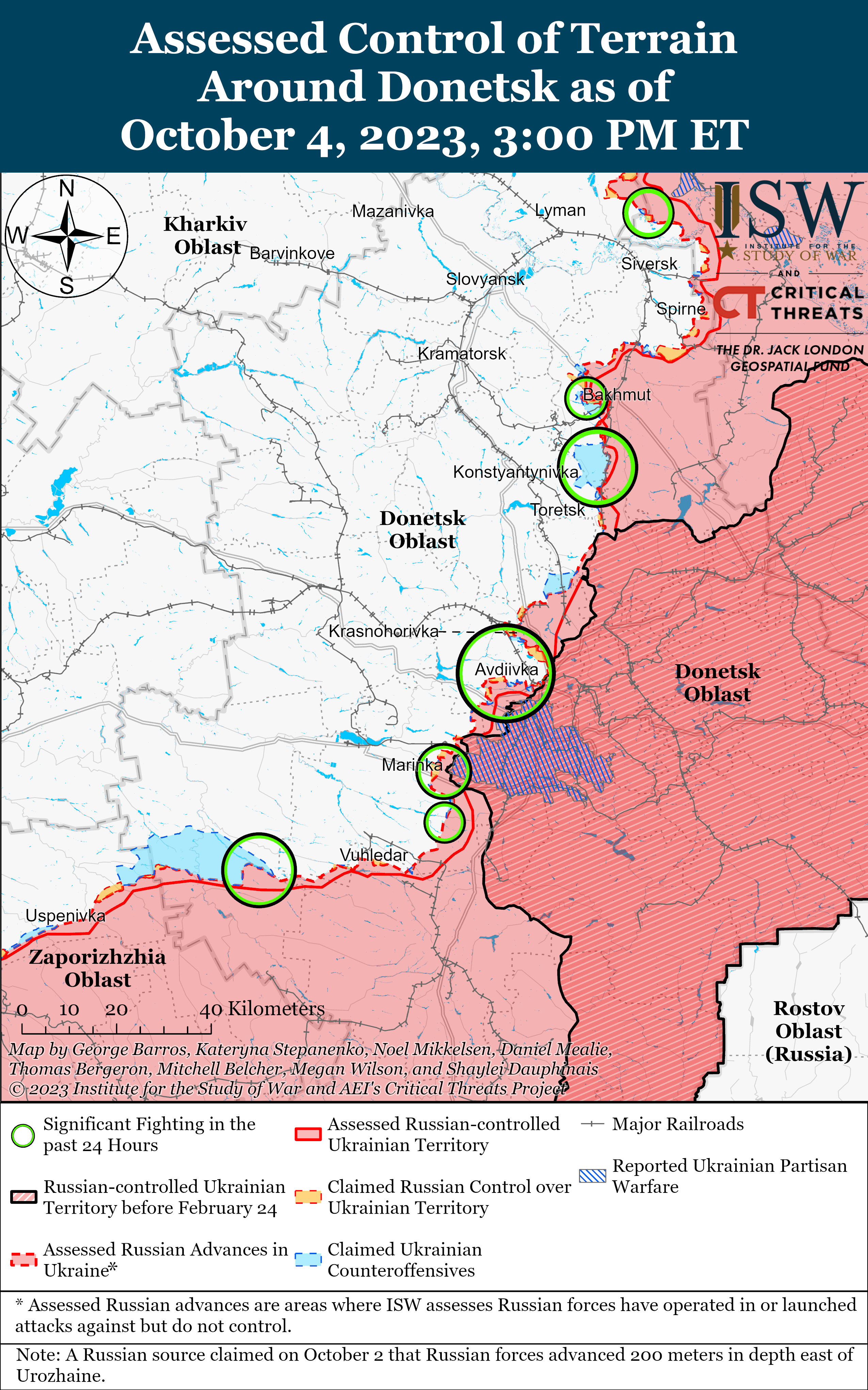ЗСУ просунулися в районі Новопокропівки та в Донецькій області: карти боїв ISW