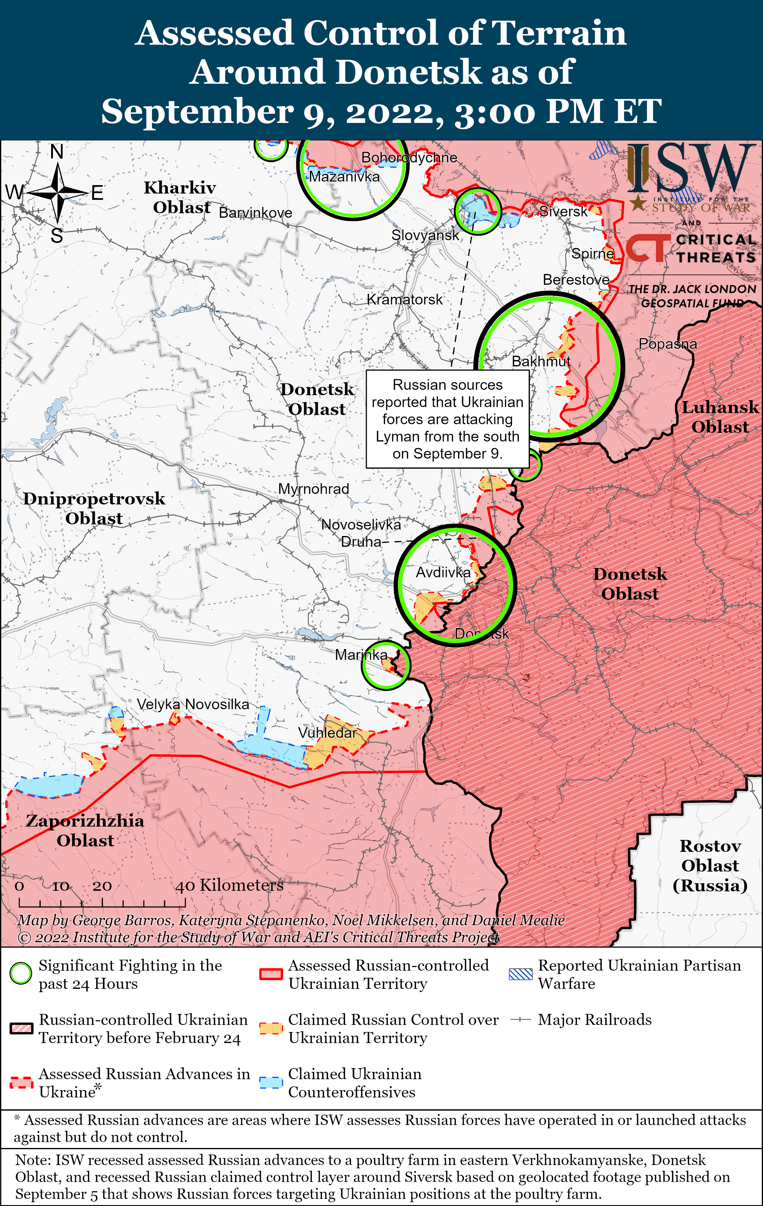 Контрнаступление ВСУ продолжается: новый отчет ISW о ситуации на фронте