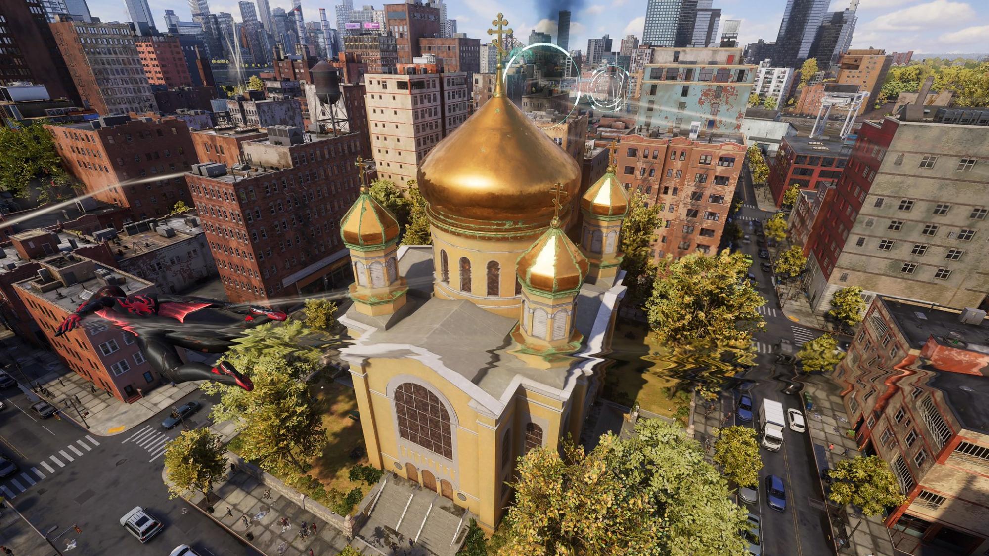 В новой игре о Человеке-пауке появились украинские флаги и вывески: убедитесь сами (фото)