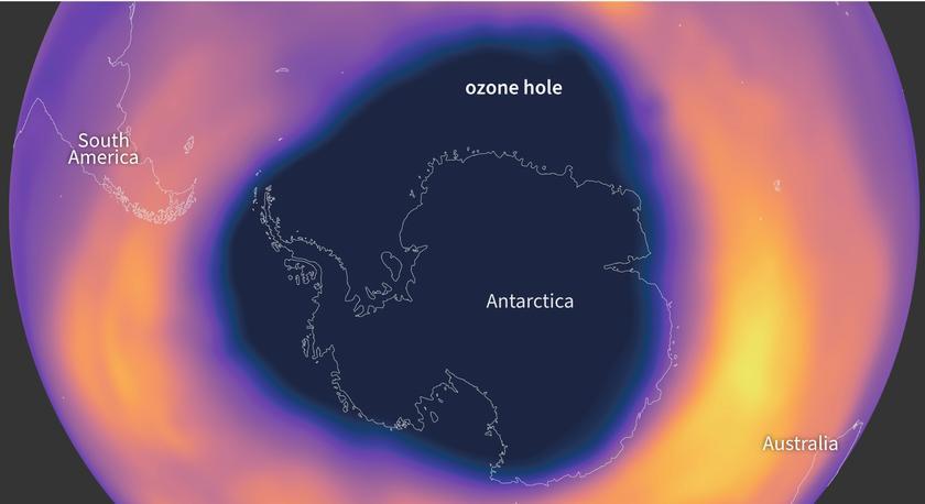 Озонова діра починає зменшуватися. Вчені підрахували, коли вона повністю "заживе"