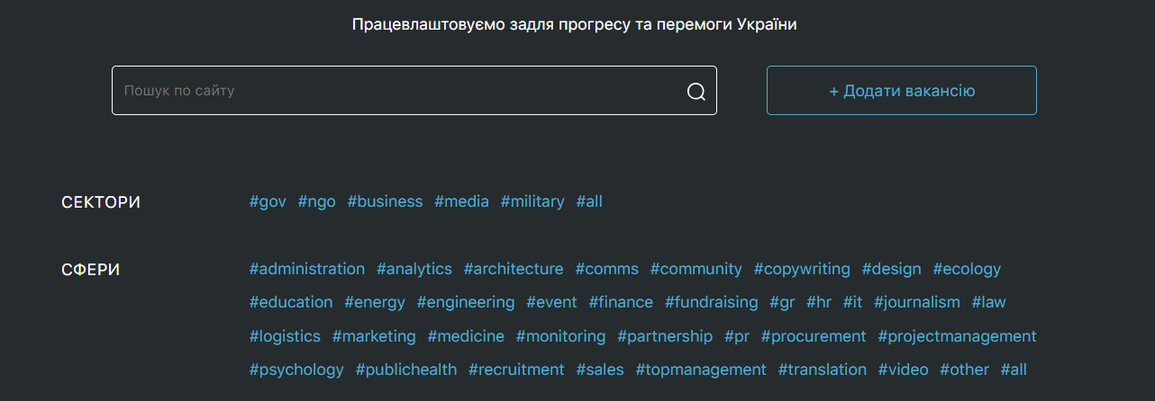 В Україні запрацював незвичайний сайт із пошуку роботи: у чому його особливість