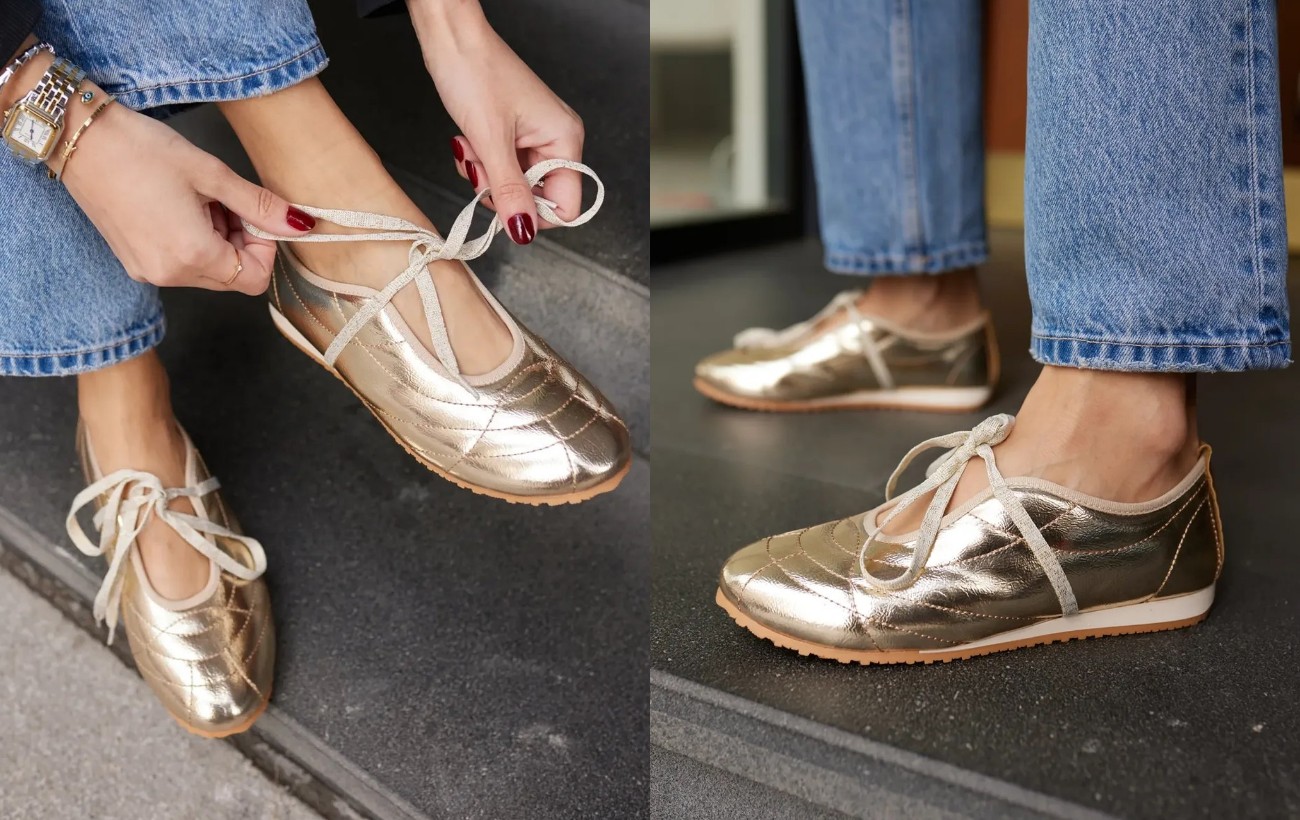 Кросівки-балетки стали трендом весни 2025: як виглядає модне взуття