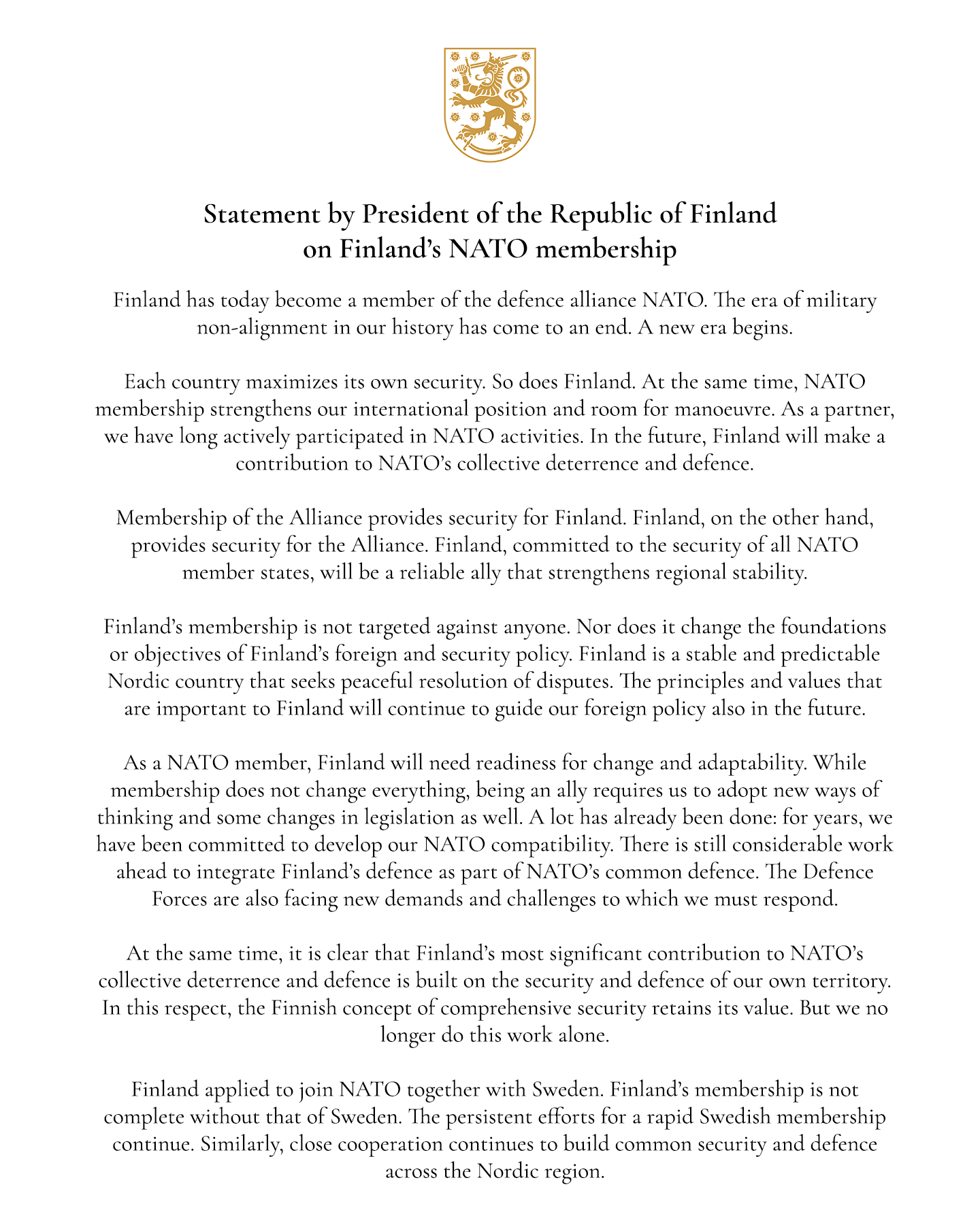 Движение на восток. Как Финляндии удалось быстро вступить в НАТО и в чем уроки для Украины