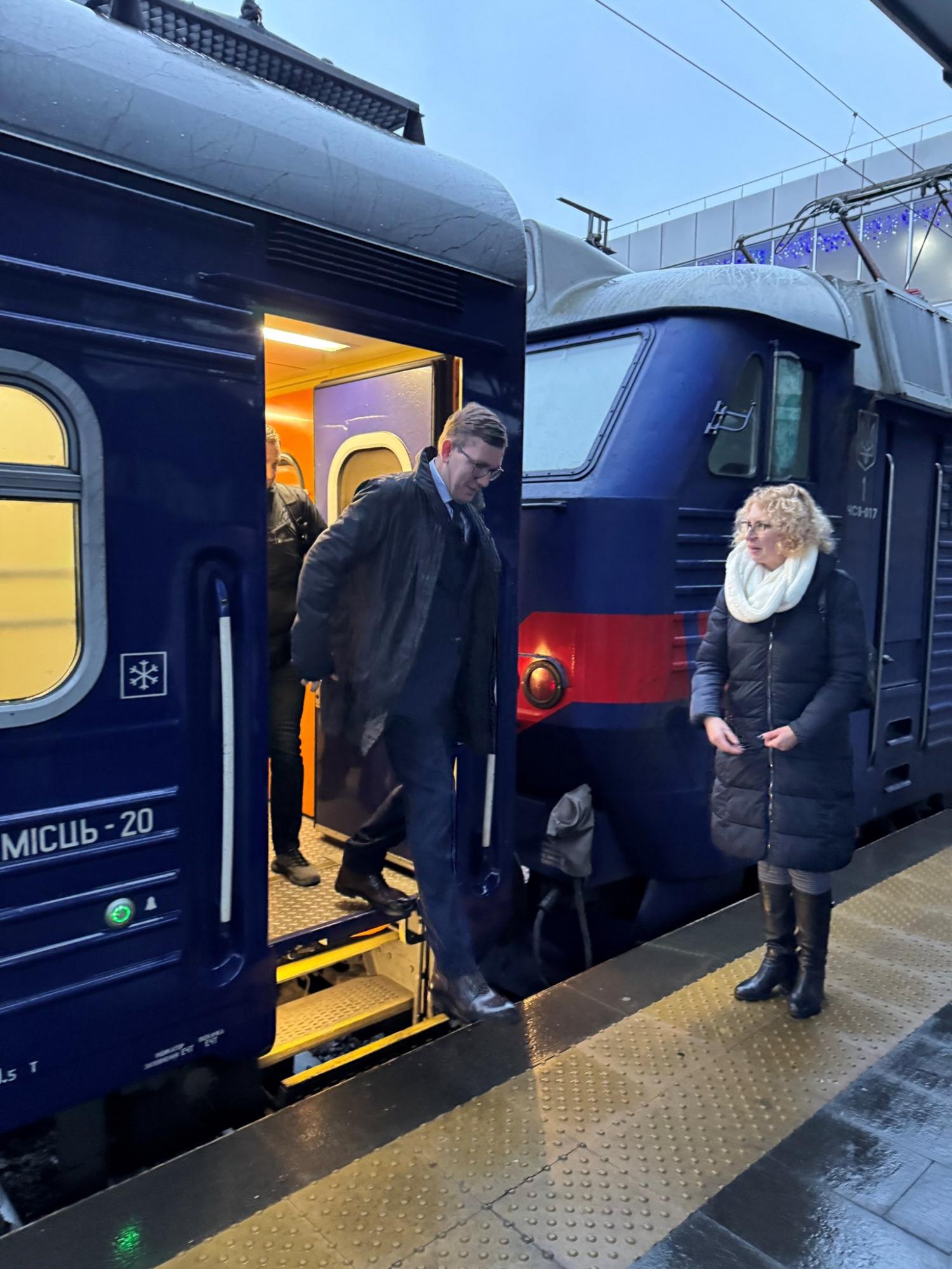 Премьер-министр Эстонии Михал прибыл в Киев