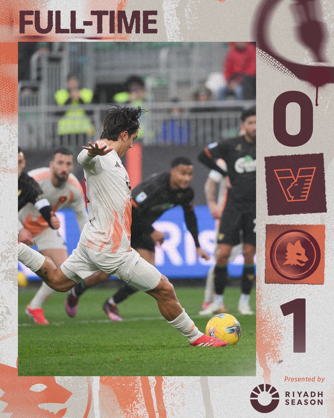 Довбик упустил два момента: "Рома" дожала аутсайдера Серии А благодаря пенальти