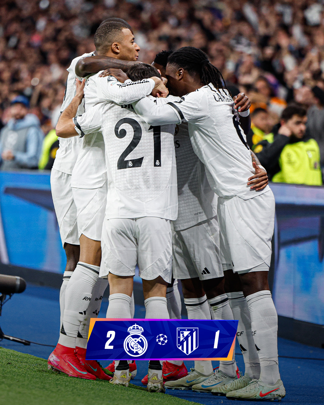 "Реал" в мадридском дерби переиграл "Атлетико" в Лиге чемпионов