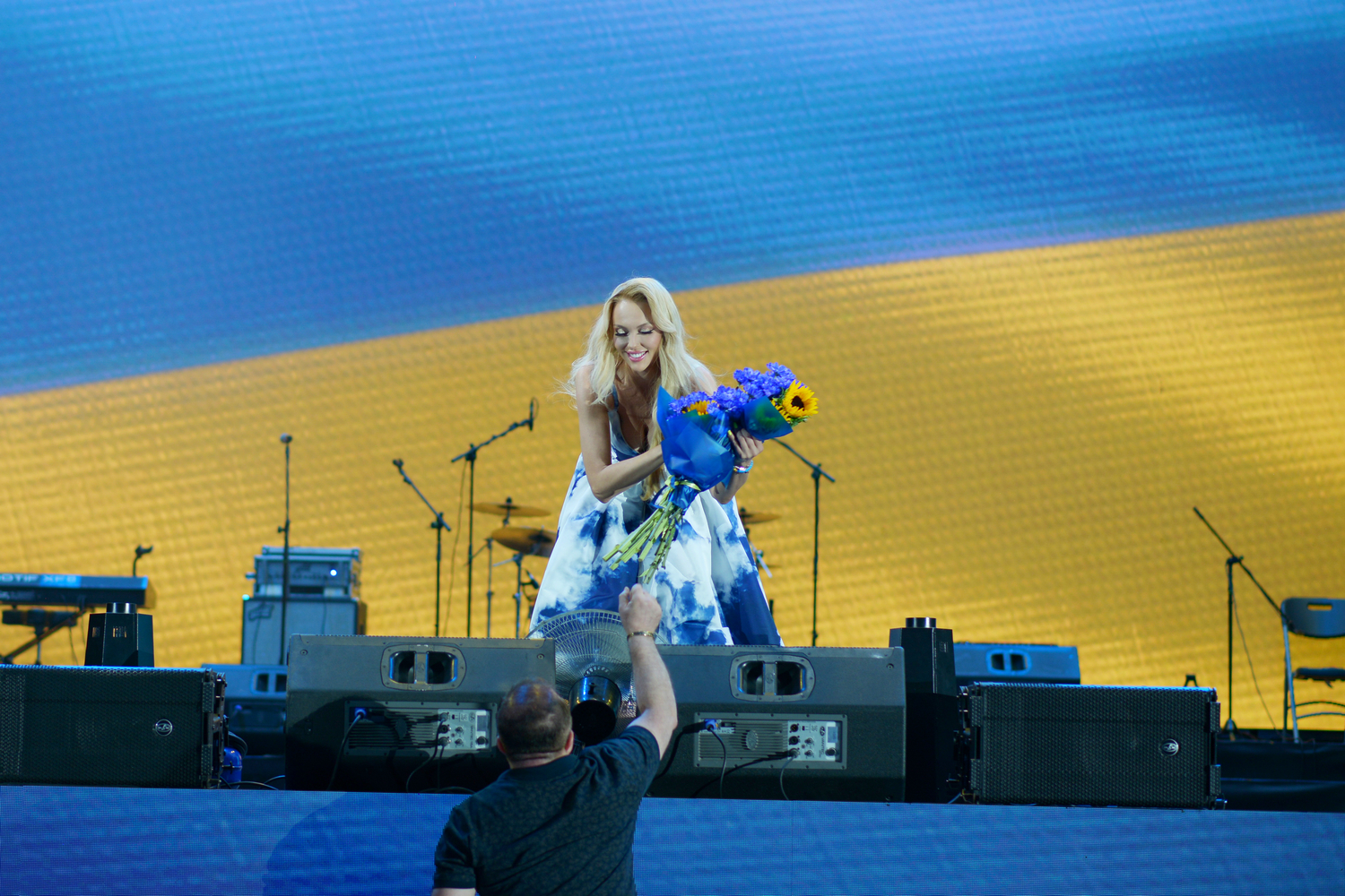 Оля Полякова емоційно вразила жителів Грузії на благодійному концерті (фото)