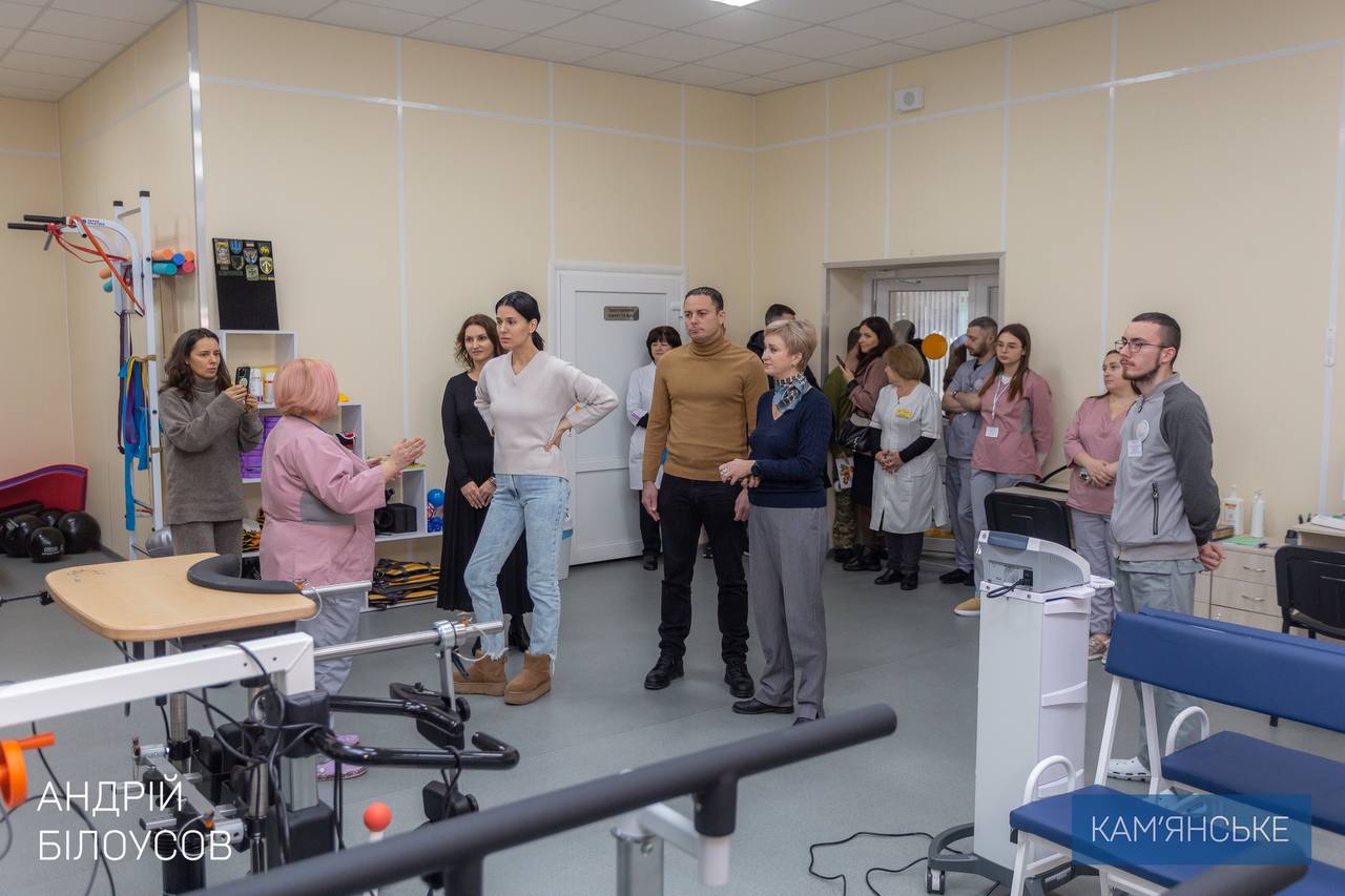 Маша Єфросініна відвідала Камʼянське в рамках програми першої леді