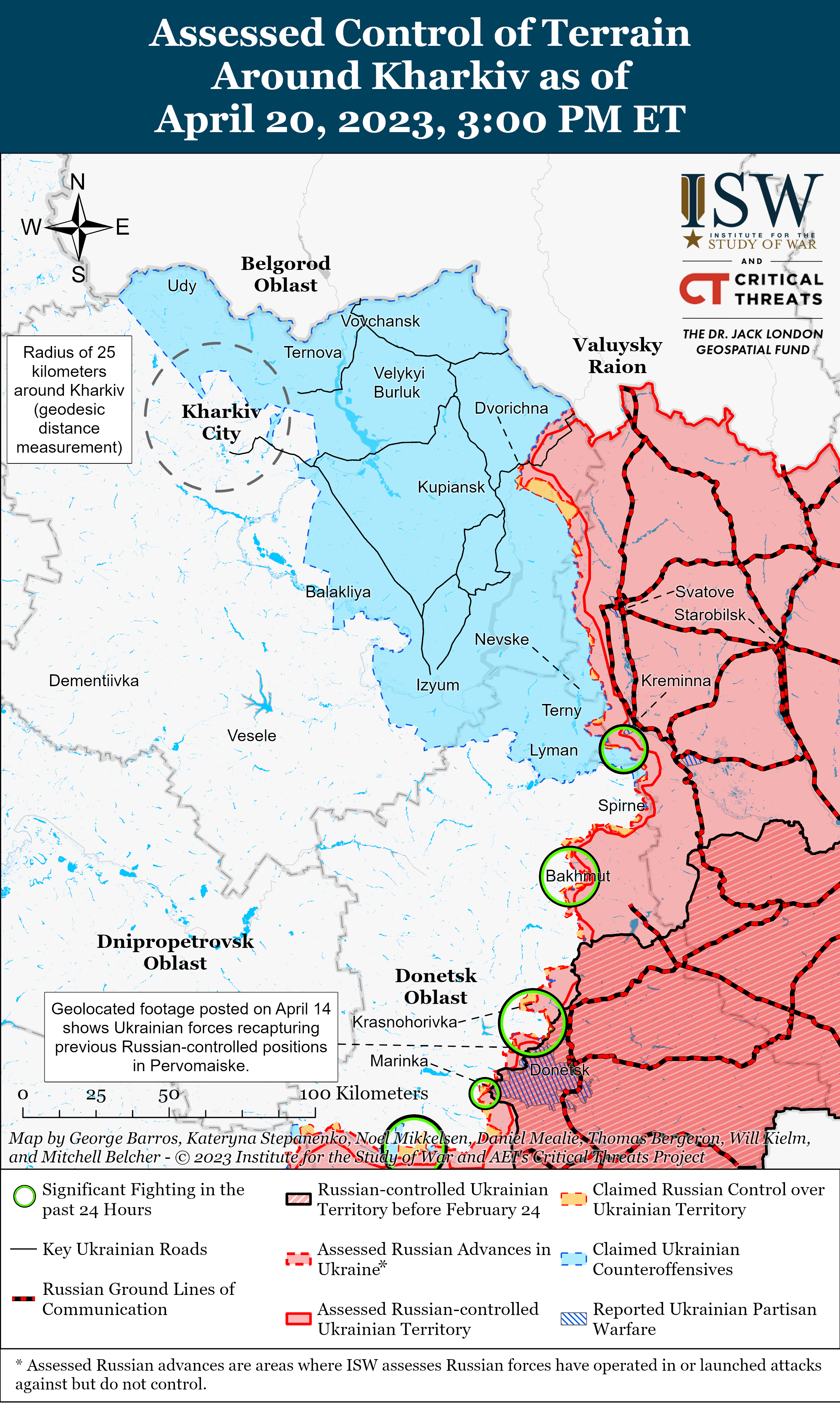 Россияне безуспешно пытались оцепить ВСУ в Марьинке: карты боев от ISW