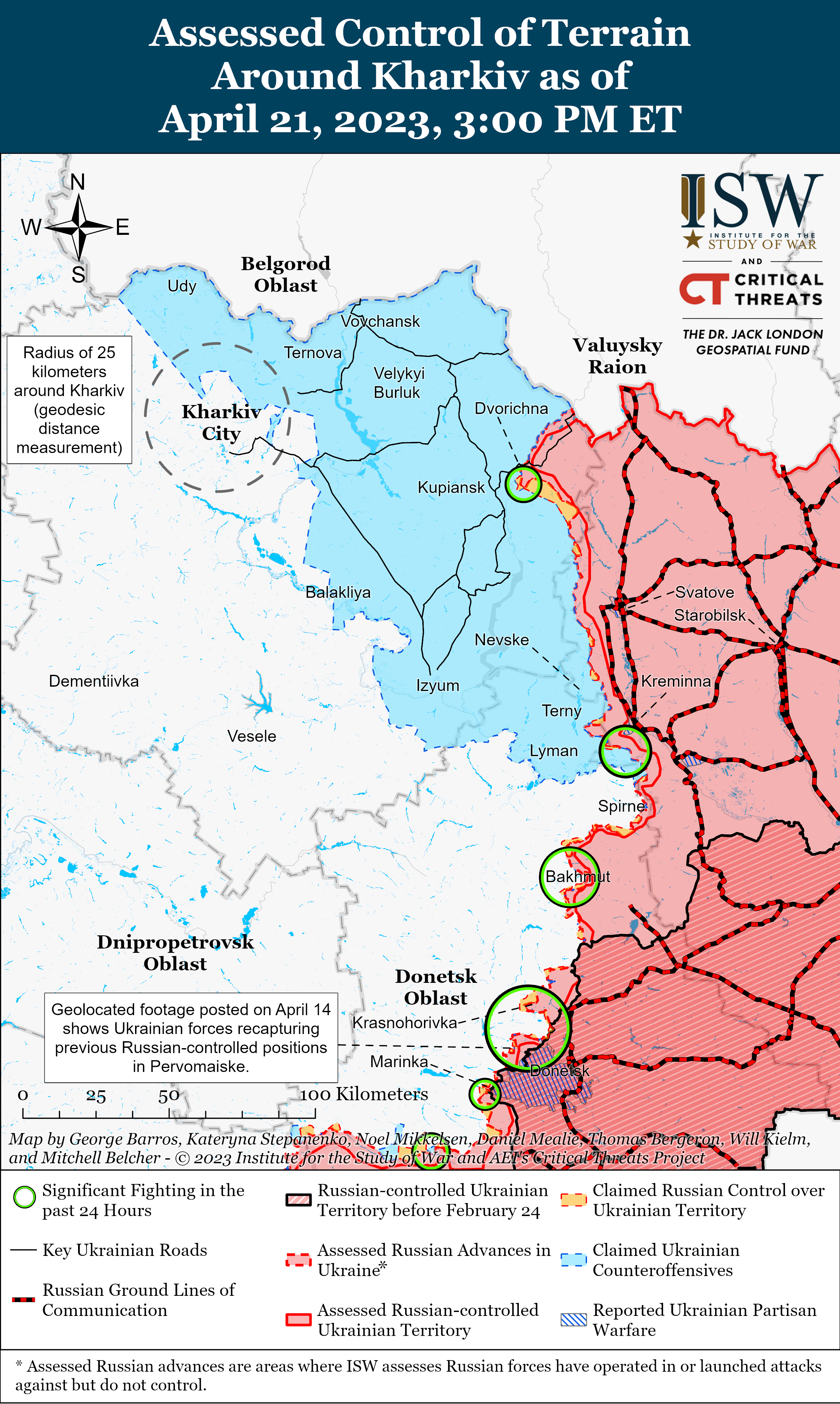 ВСУ замедлили российское наступление возле Авдеевки: карты боев ISW