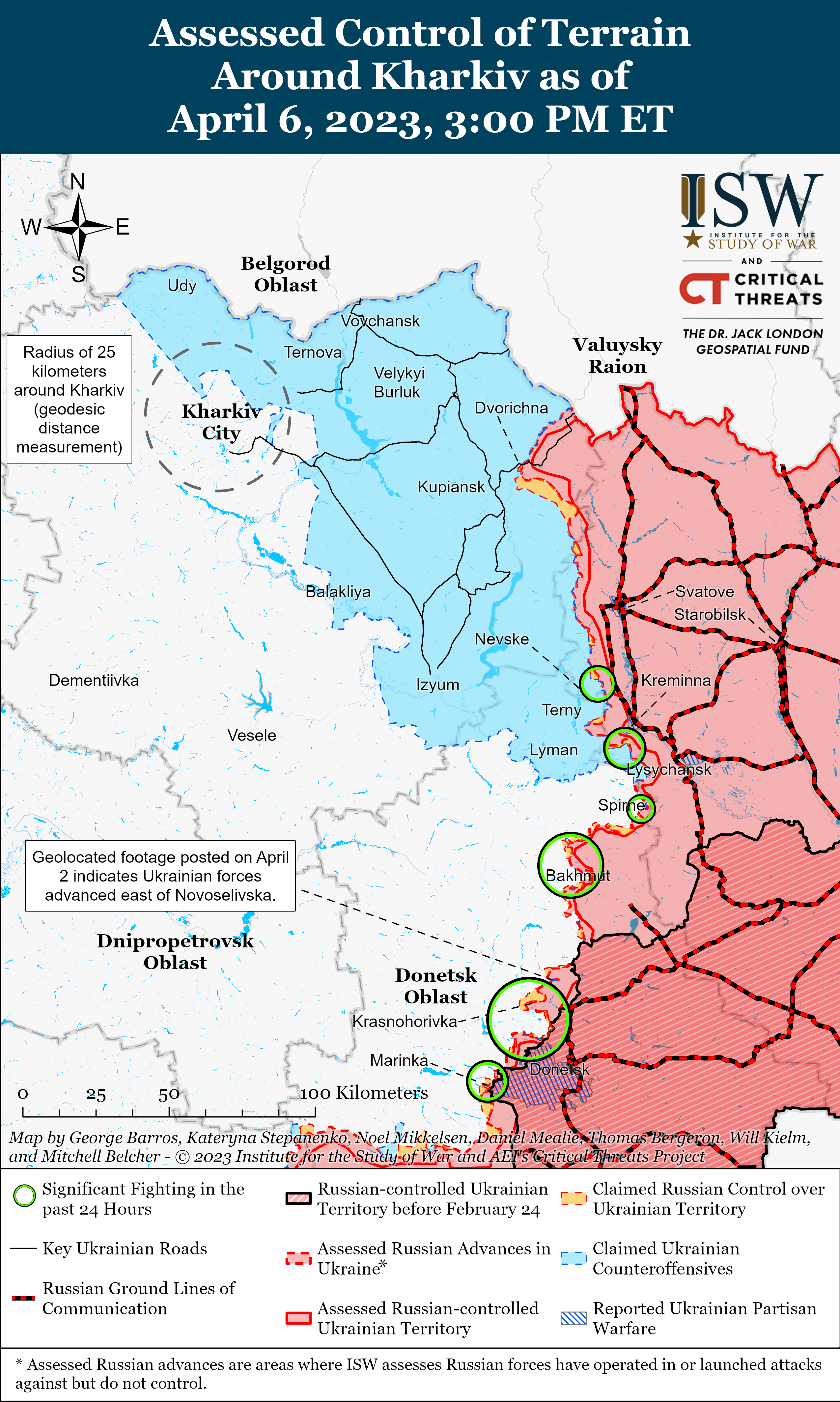 Росіяни втратили 4 тисячі солдат біля Авдіївки: карти боїв ISW