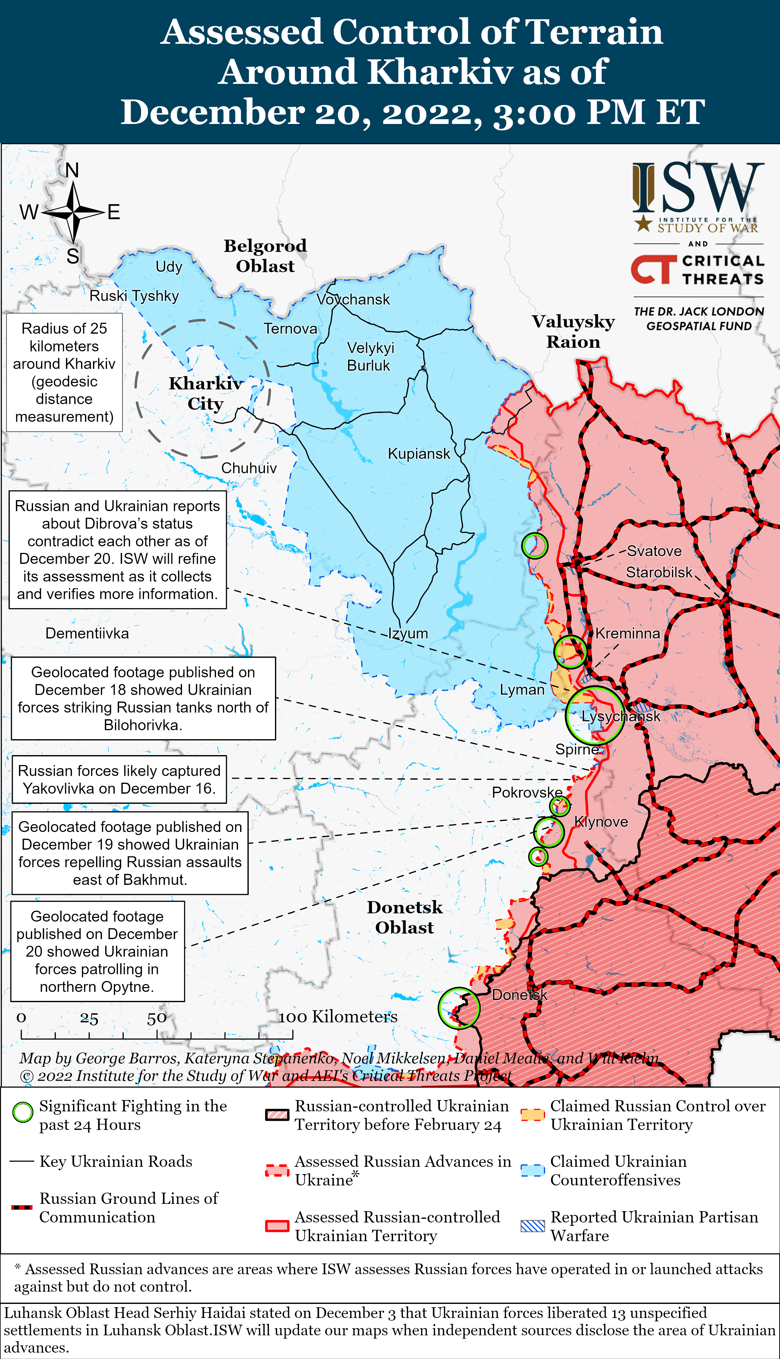 ВСУ постоянно пытаются прорвать оборону россиян под Кременной: карты боев