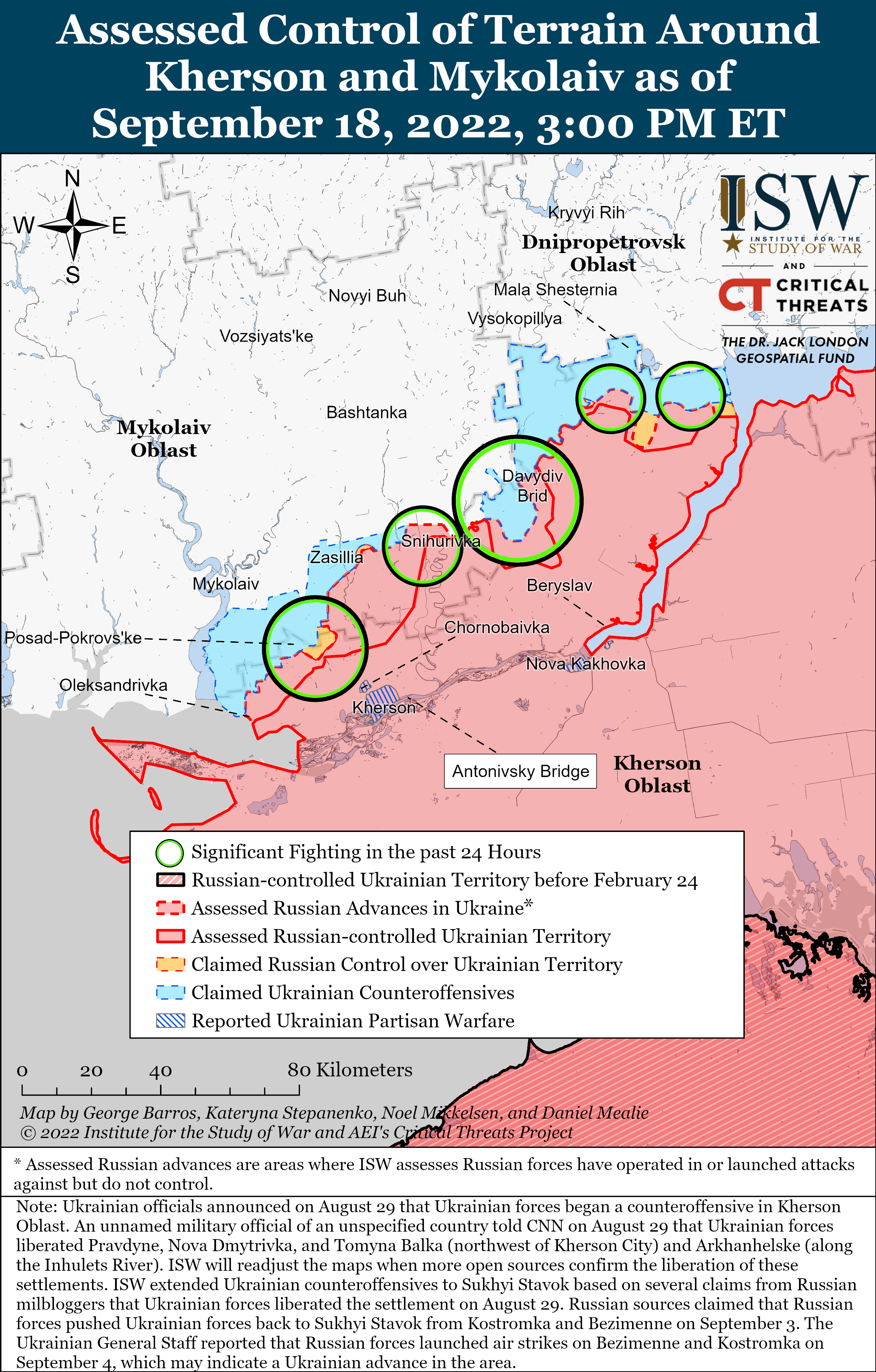 Росіяни готуються до відступу під Херсоном та побоюються втратити Донецьку область, - ISW