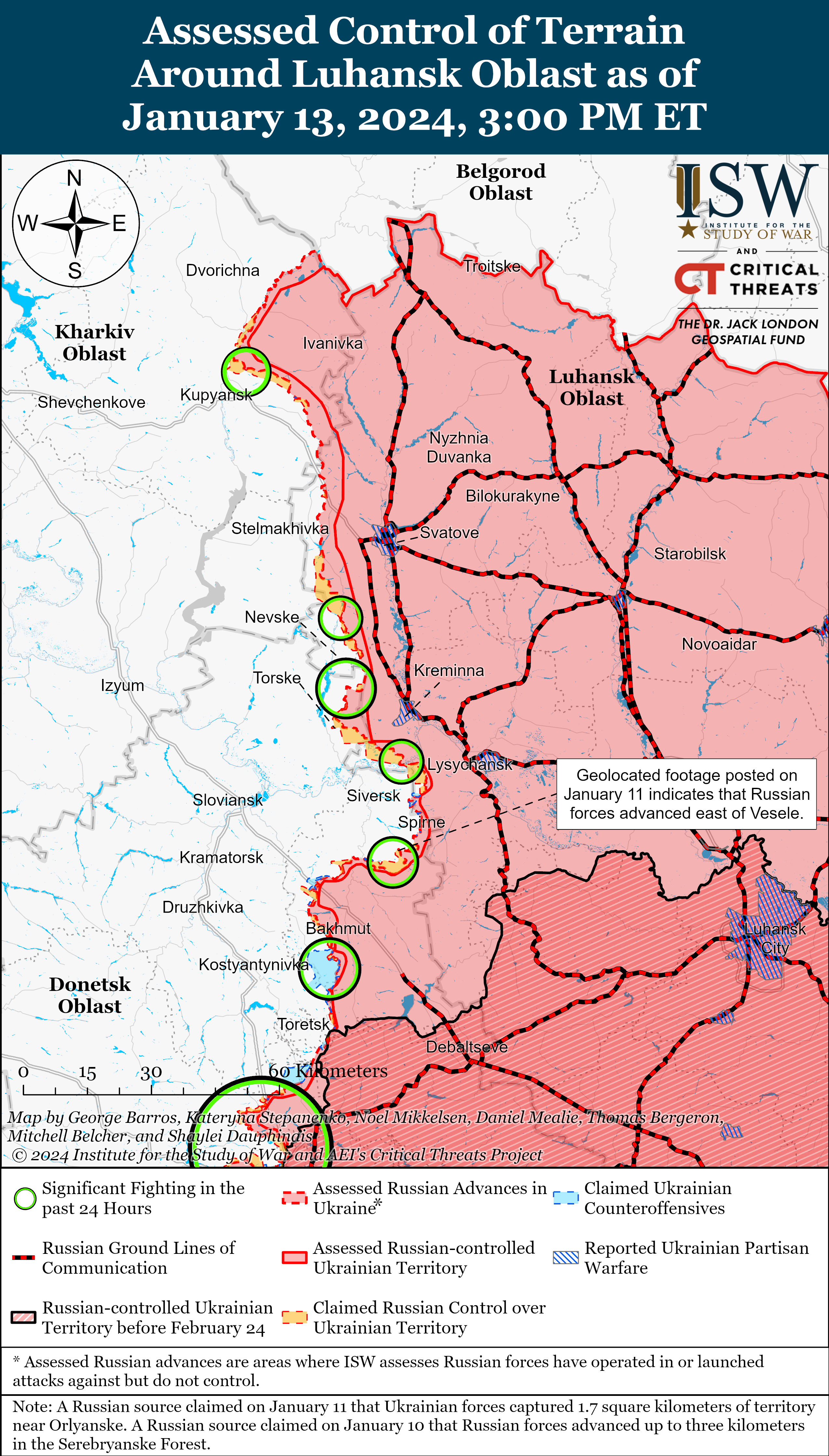 Через активність українських дронів. РФ збиває власні БпЛА на лівому березі Дніпра: карти ISW
