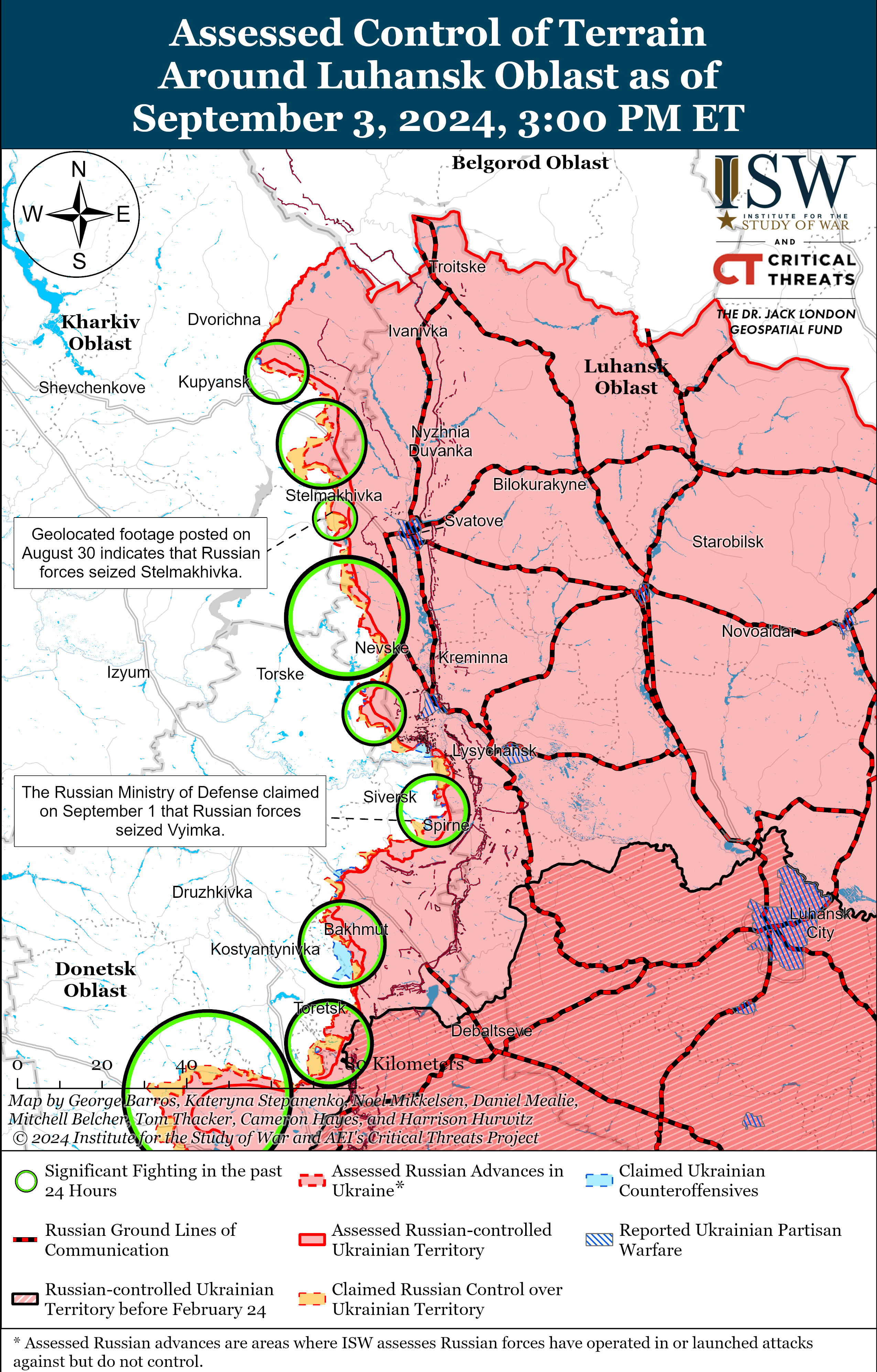 Росіяни захопили село під Покровськом і знаходяться за 8 км від міста: карти ISW