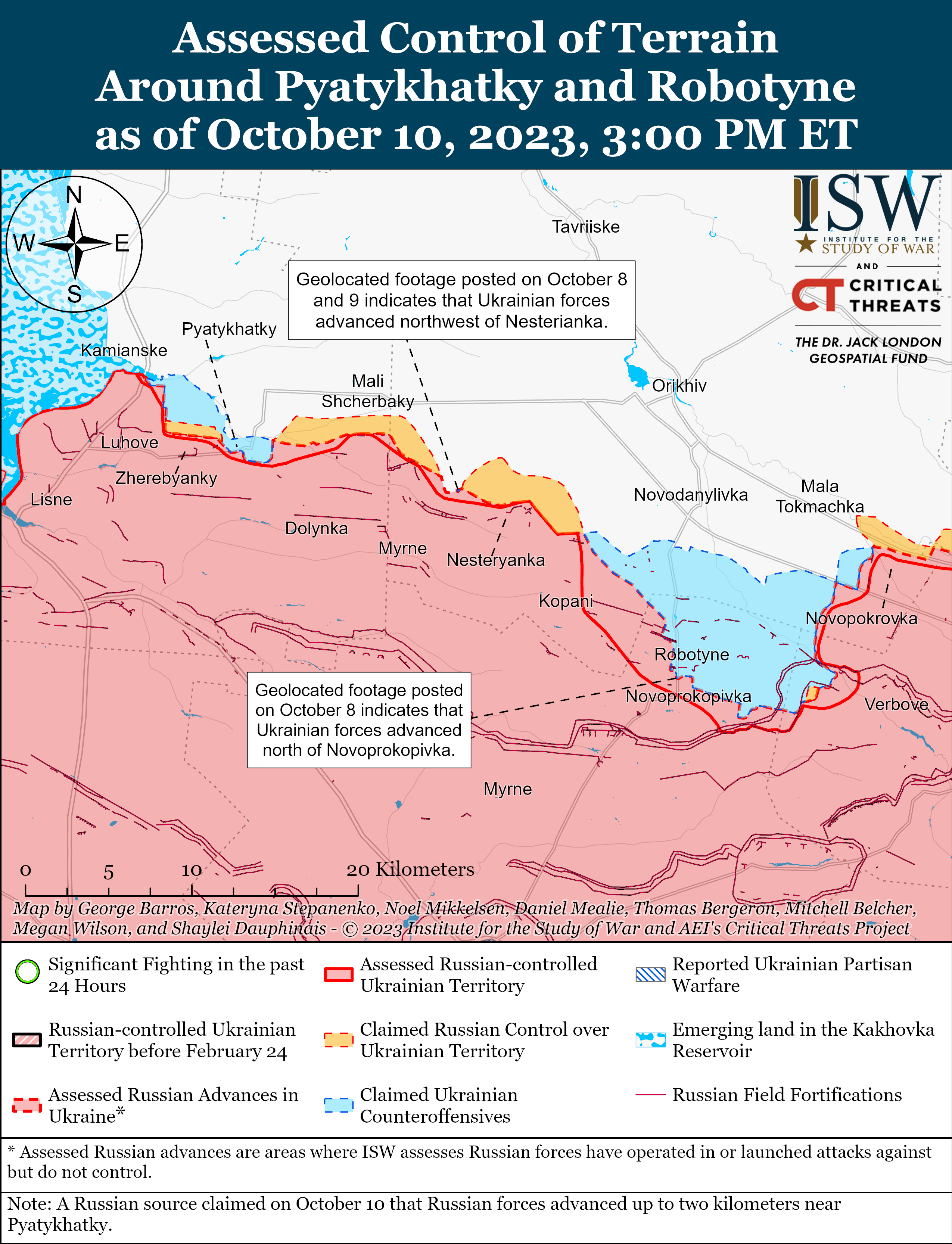 Українські війська просуваються на північний схід від Микільського: карти боїв ISW