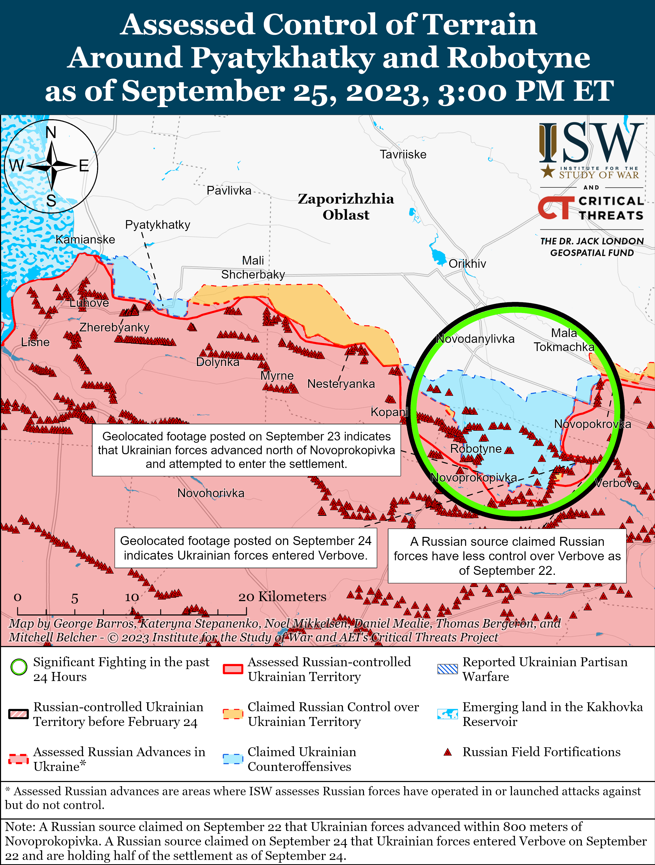 ЗСУ звільнили ще два кілометри територій на Бахмутському напрямку: карти боїв ISW