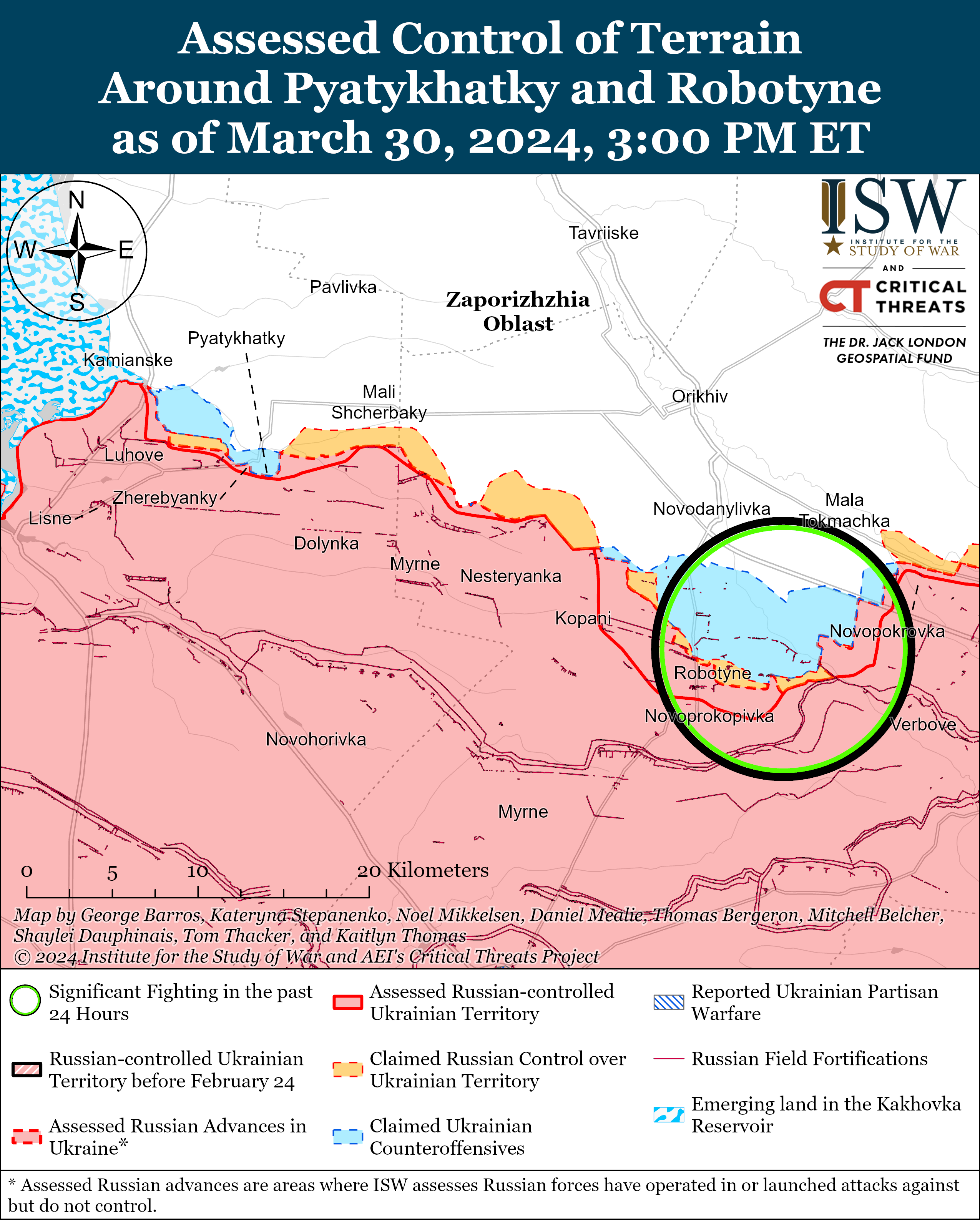 Россияне сосредотачиваются на Лиманском направлении: карты ISW