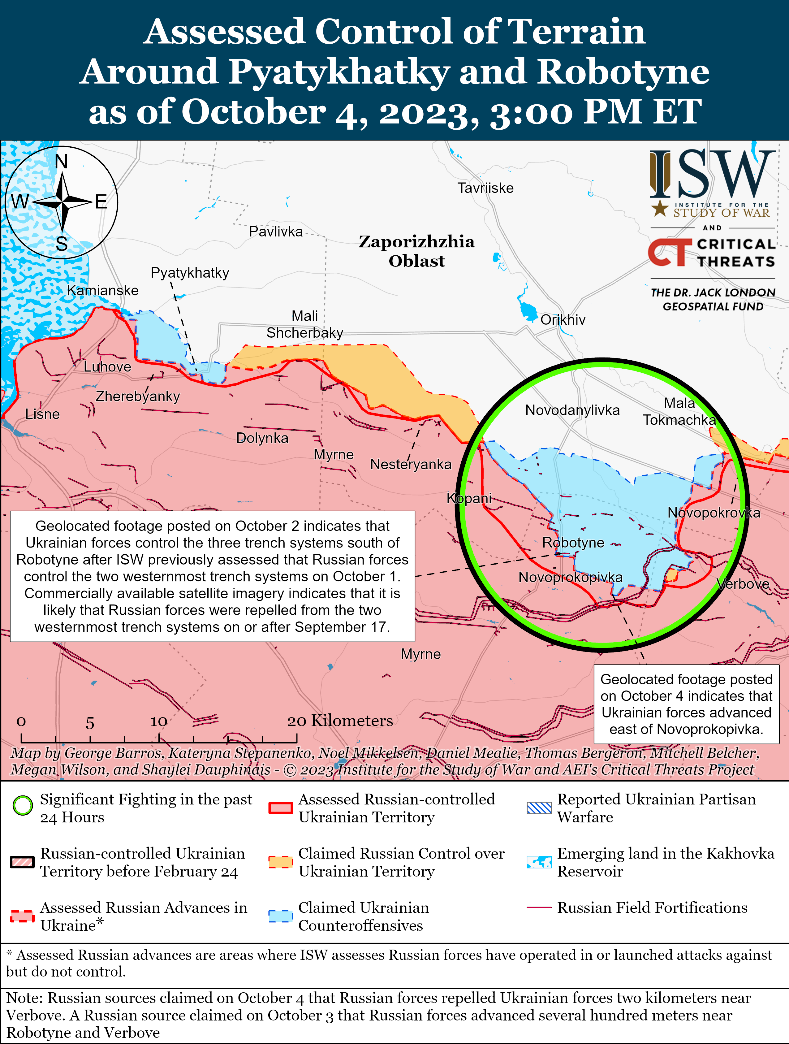 ЗСУ просунулися в районі Новопокропівки та в Донецькій області: карти боїв ISW