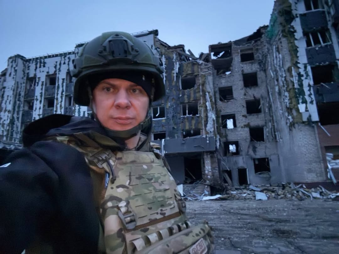 Дмитрий Комаров показал, как праздновал Рождество с защитниками в Покровске (фото)