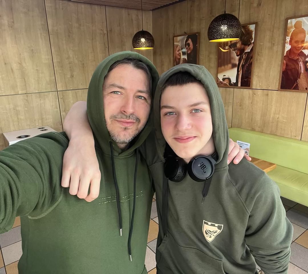 Притула показал редкое фото с 16-летним сыном