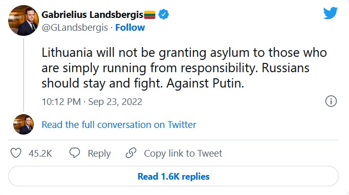 Вопрос безопасности. Закроет ли Европа въезд убегающим от мобилизации россиянам