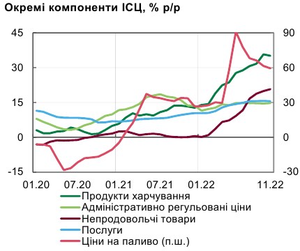 НБУ объяснил замедление инфляции в Украине временными факторами