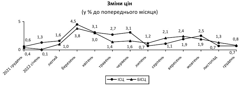 Инфляция в Украине замедлилась в конце 2022: что подорожало за год