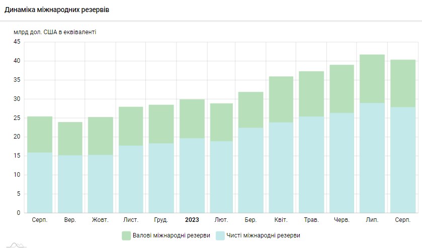 Резерви України скоротилися на 1,35 млрд доларів: що стало причиною