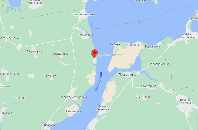 Украинские воины подняли государственный флаг над Золотой Балкой Херсонской области