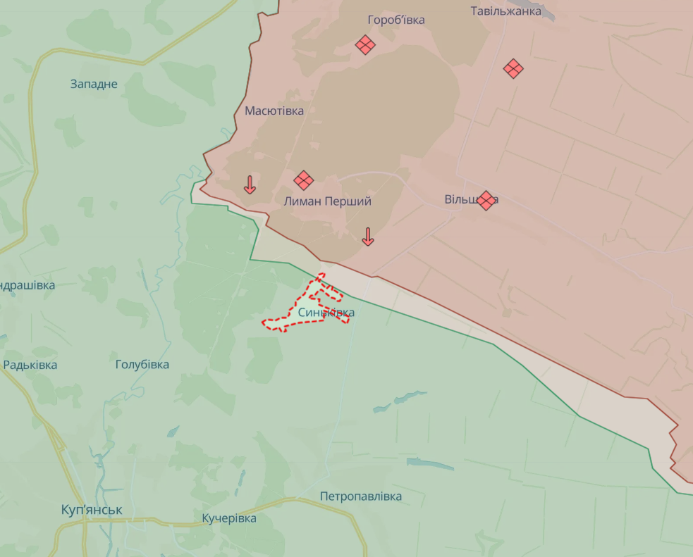 Ворог перекидає додаткові сили під Куп’янськ і намагається захопити Синьківку, - ЗСУ dzuiqzkidzrixtzrz