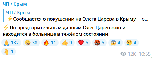 Окупанти кажуть про напад на Царьова: що відомо