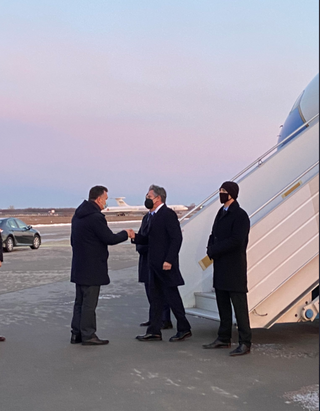 Блинкен прибыл в Украину