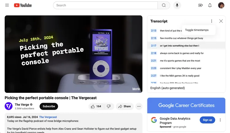 Як отримати текстову версію будь-якого відео на YouTube за лічені секунди