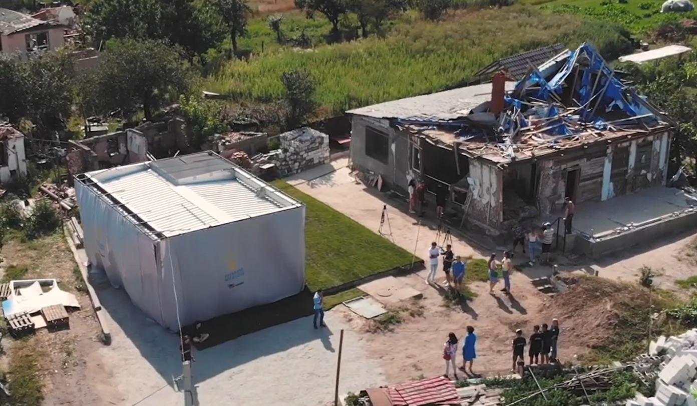 Жителям модульных городков под Киевом объяснили, рассчитаны ли домики на зимний период