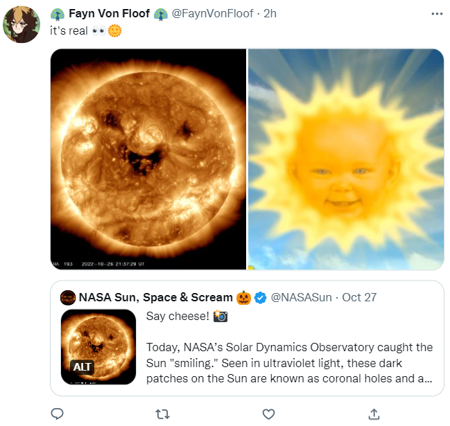 Вот как на самом деле выглядит солнечная улыбка: ученые раскрыли причину "радости" светила