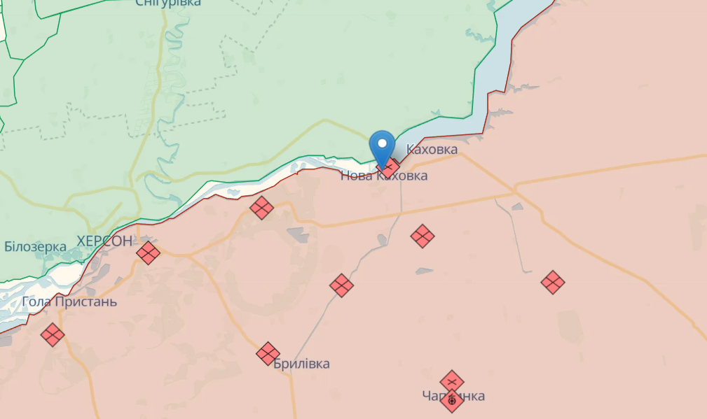 El ejército ruso se retiró de Nova Kakhovka
